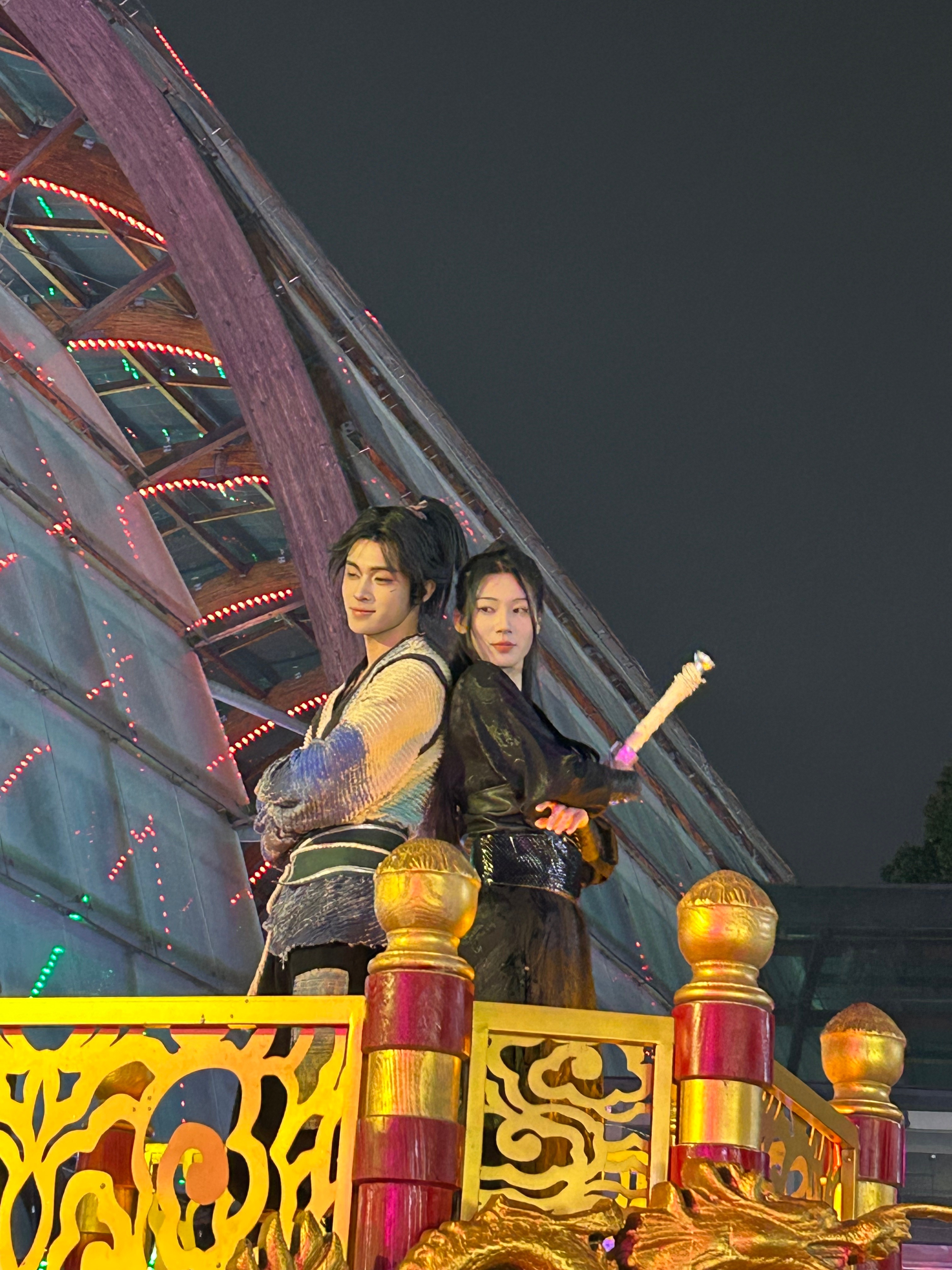 剑来在成都温酒会知音看完动画就在成都看到陈平安 成都跨年的双倍快乐！刚追完剑来动