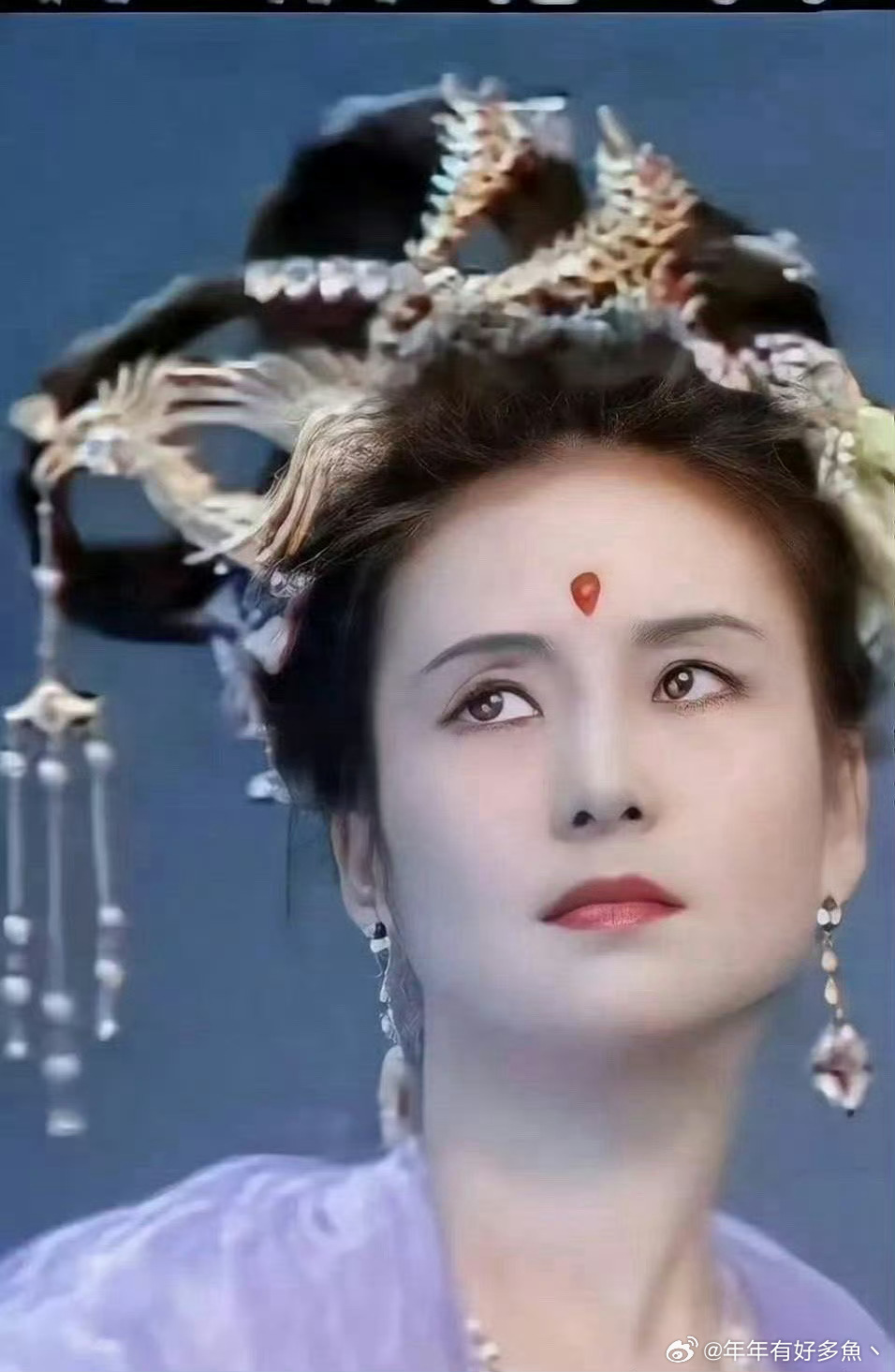 刘亦菲的嫦娥真是绝了，和86版西游记中的嫦娥不相上下 