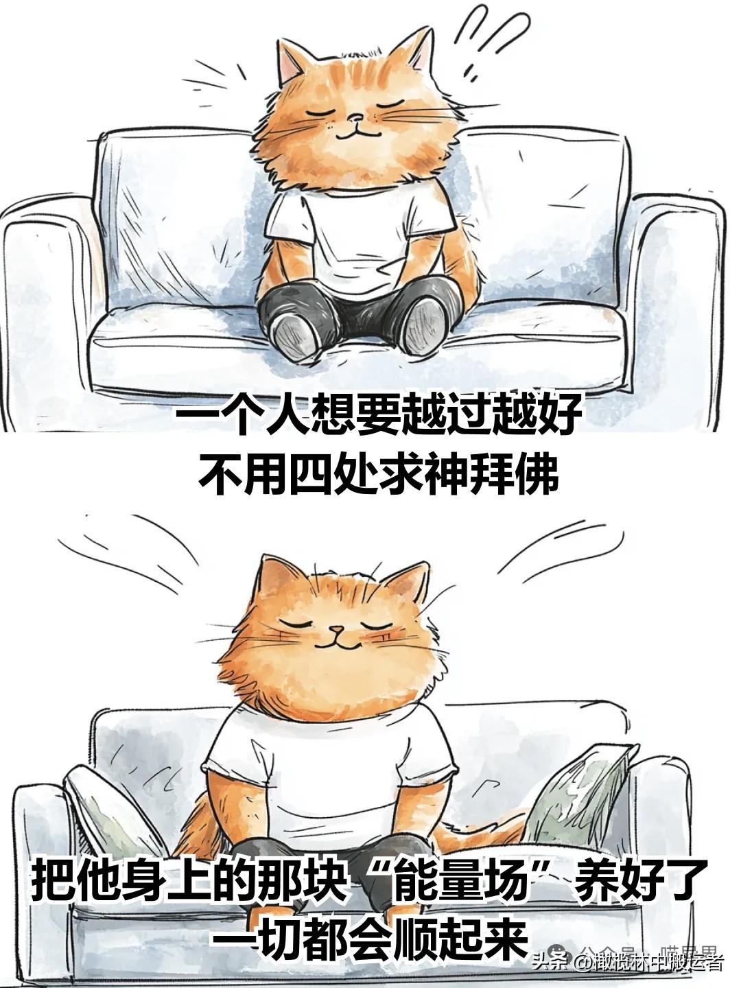 治愈漫画 I 旺自己，从养好这块“能量场”开始漫画治愈时刻 漫画治愈自己 便携式