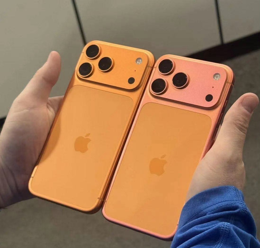 iPhone17被曝机身褪色虽然褪色之后也挺好看的，桃红色，不过和玻璃的色差更大