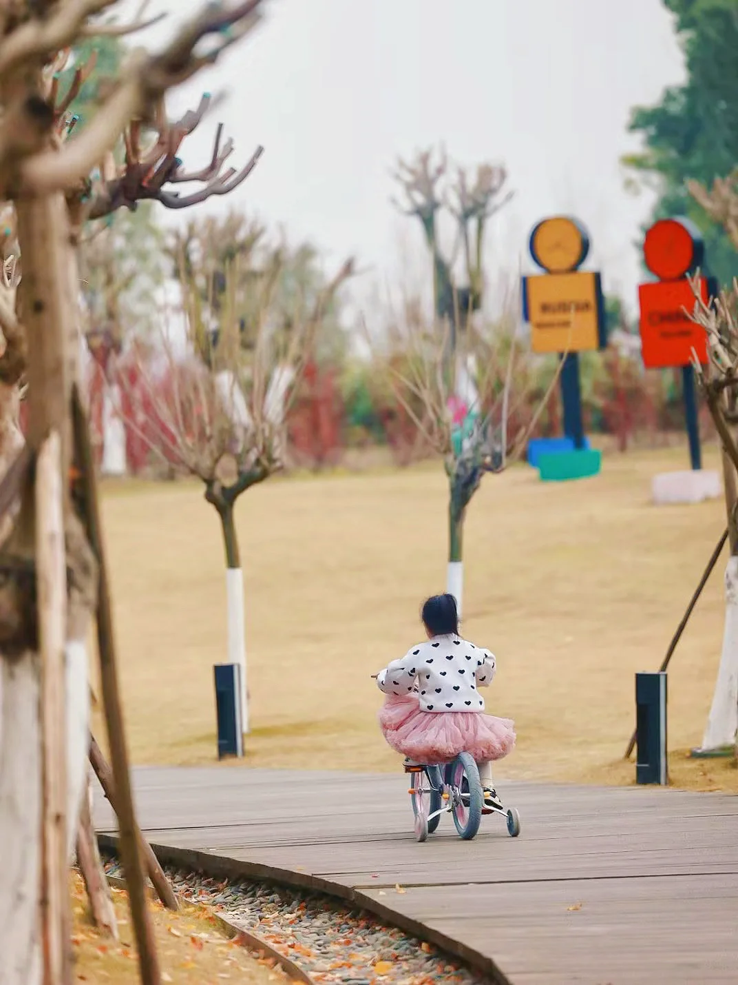 成都遛娃✅｜一起在冬天里快乐的骑行吖~