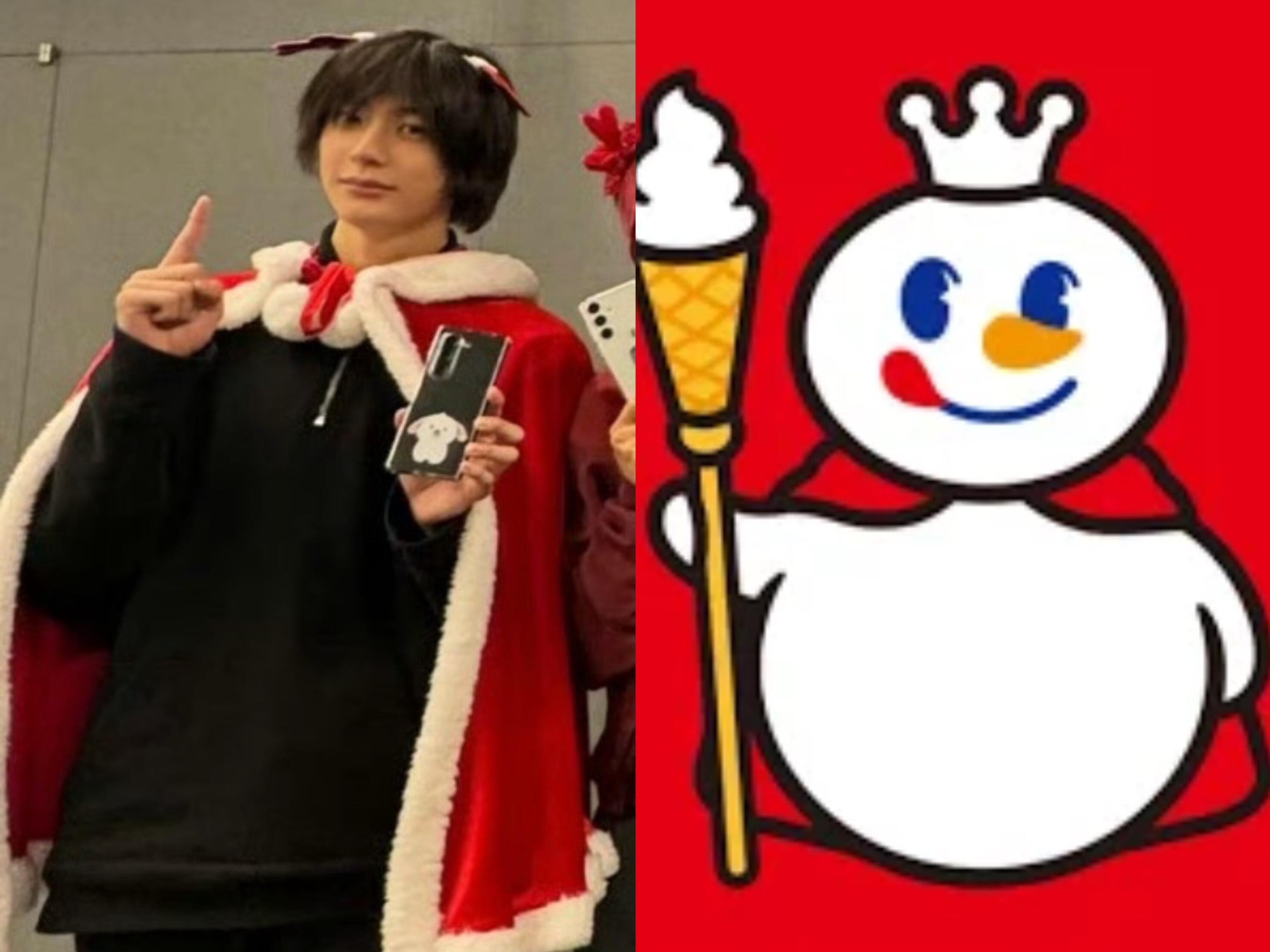 李灿荣爆改雪王👀 