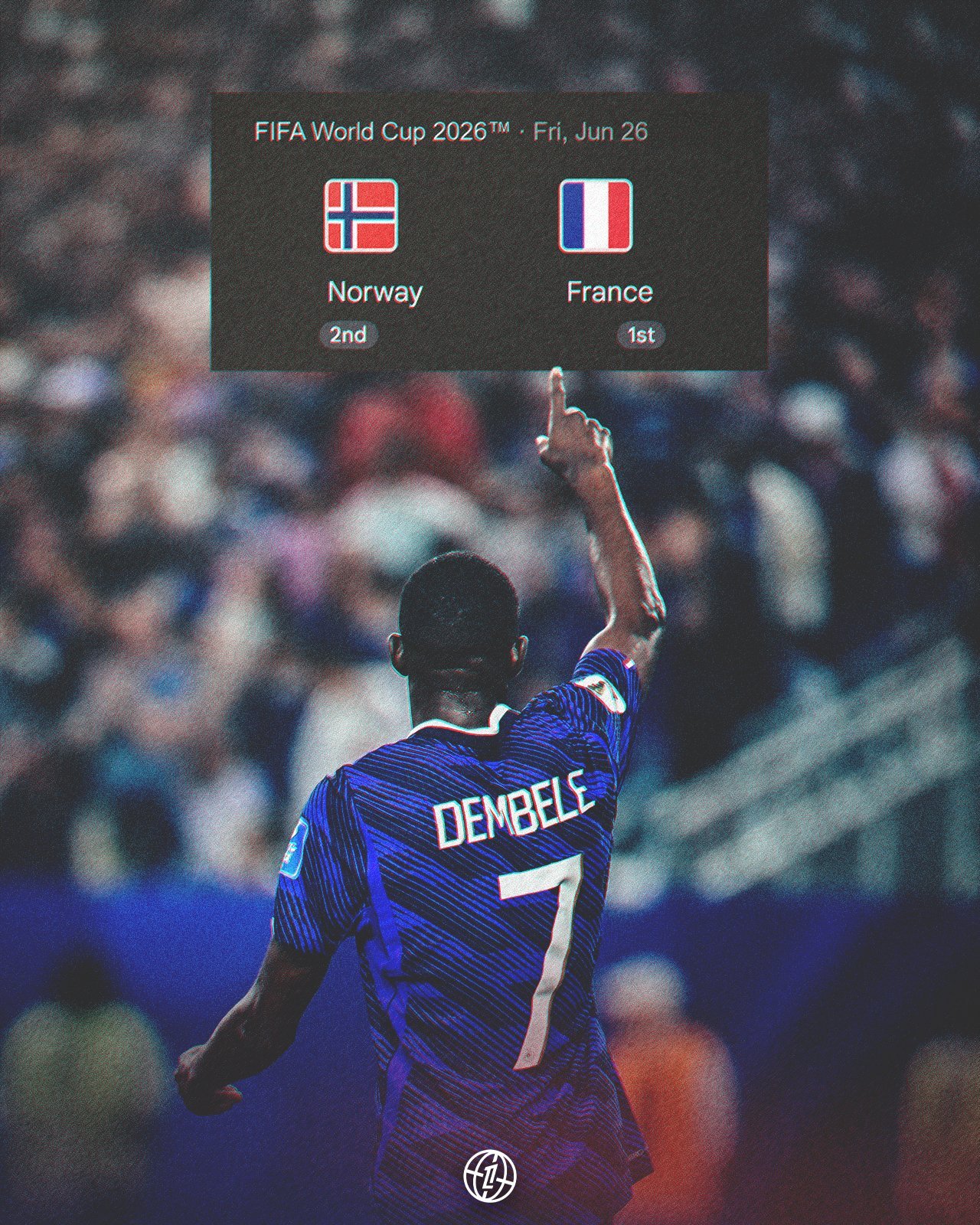 🇫🇷🇳🇴 Norway？Noway！🆚 北京时间6月27日03:00，
