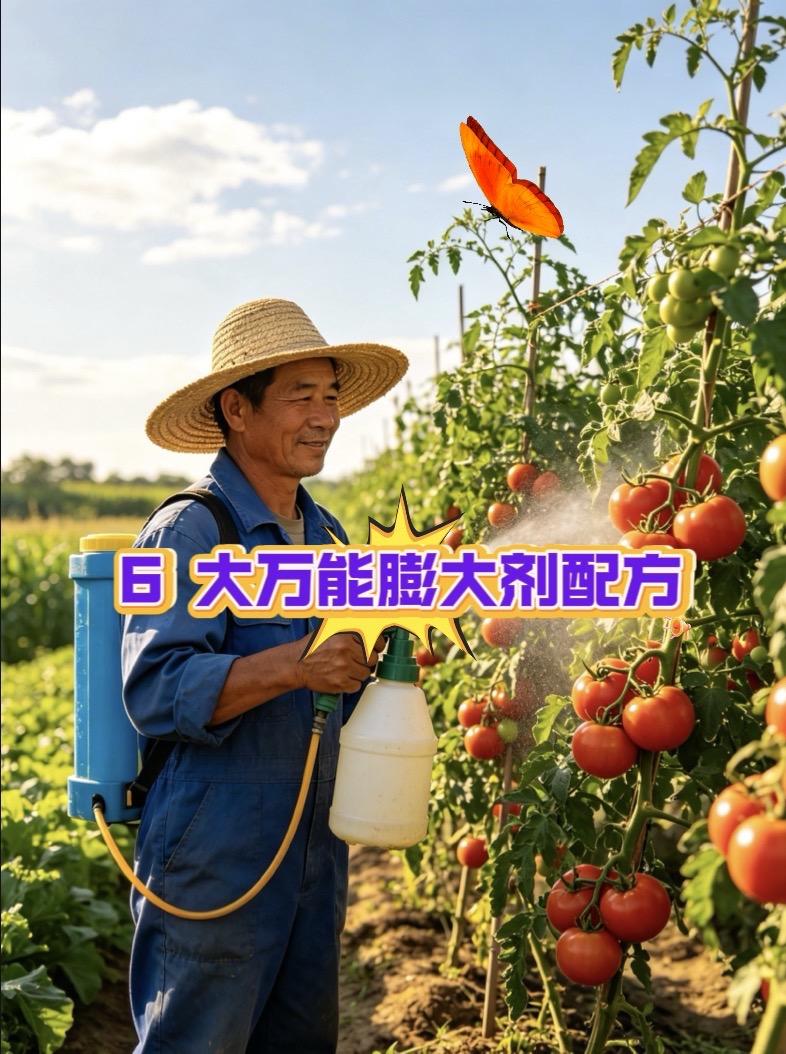 6 大万能膨大剂配方！用错了遭殃！膨大剂 膨果 膨果增甜 调节剂