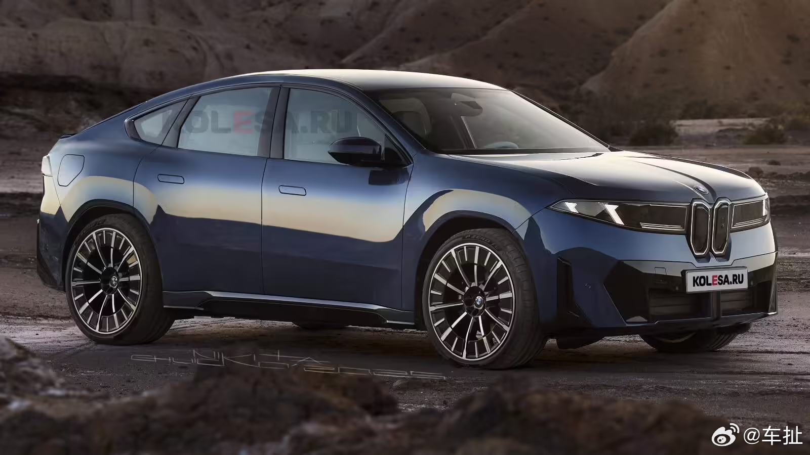 宝马第二款纯电轿跑 SUV渲染图11 月 10 日消息，据外媒报道，宝马正加速纯