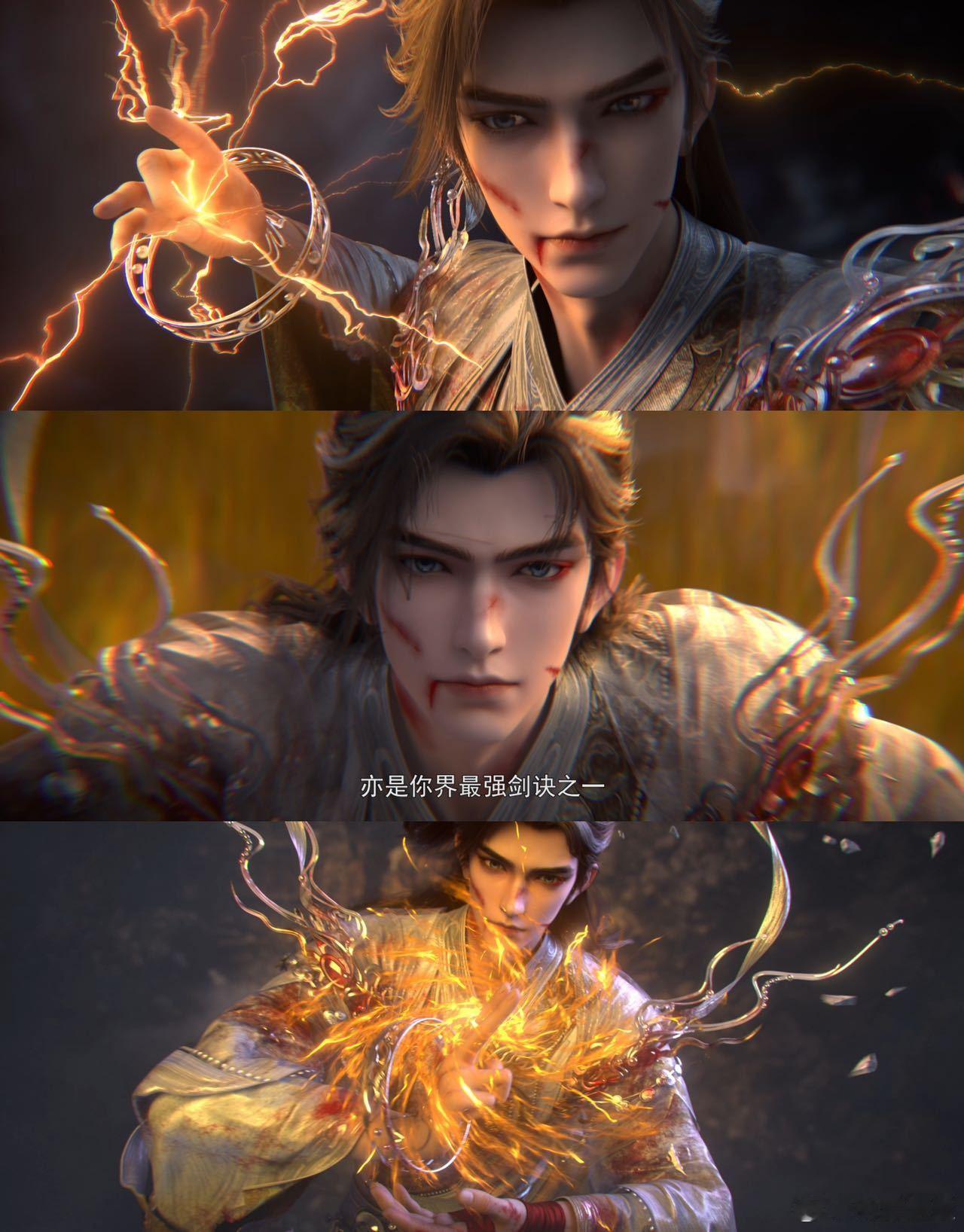 完美世界鹤无双特别篇上线从战鼓敲响那刻起，眼泪和热血就同时到位。石昊与鹤无双，注