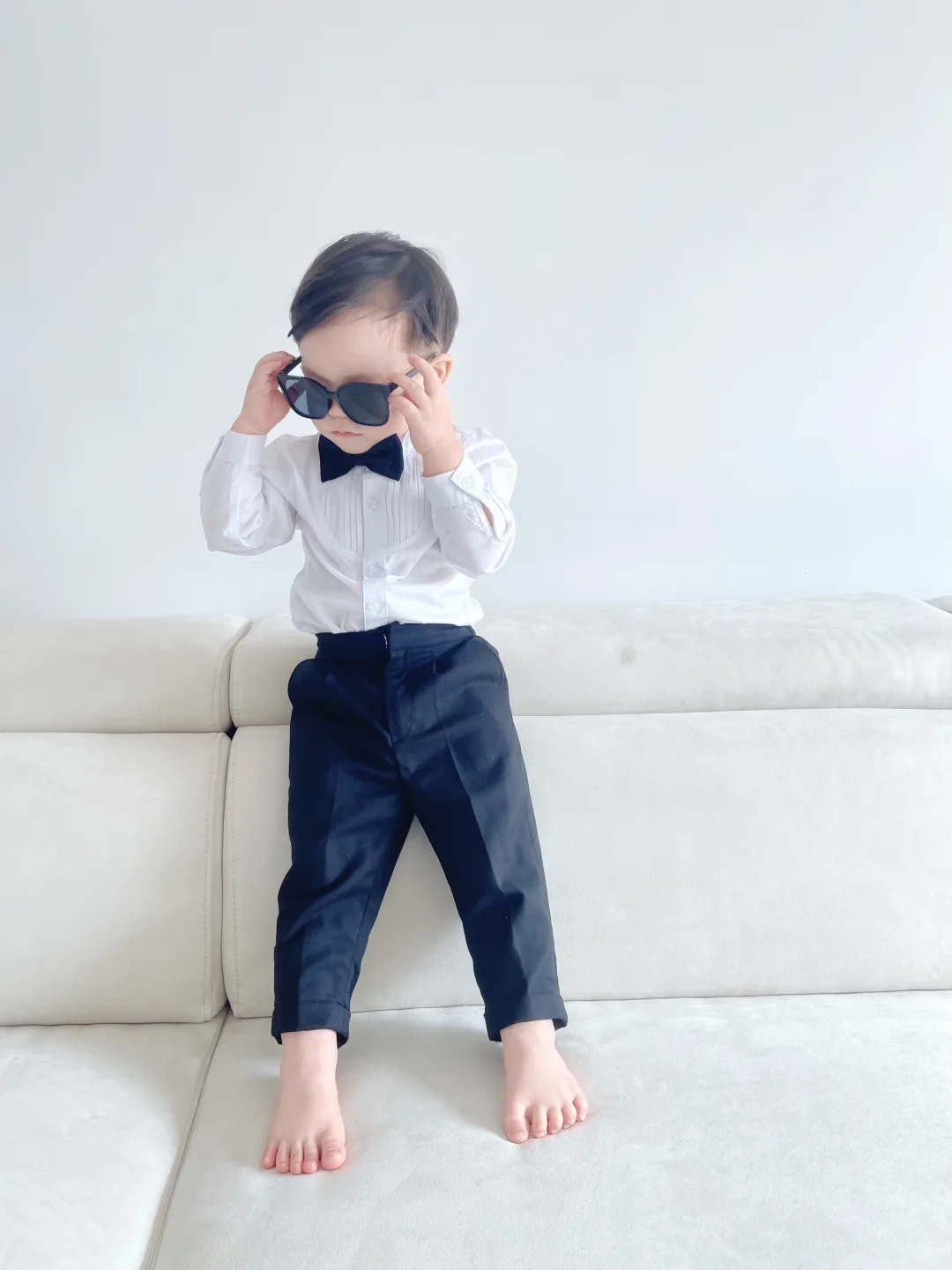 拜托！不要给儿子穿西装🤵我怕你会爱上他