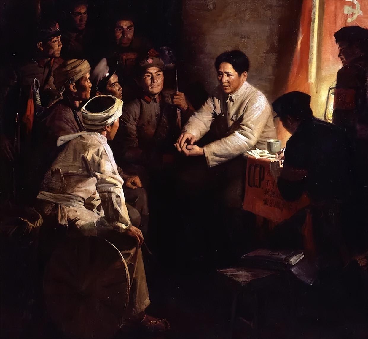 井冈山革命根据地创立之初，红军和当地老百姓的日子过得特别苦。那时候，井冈山的冬天