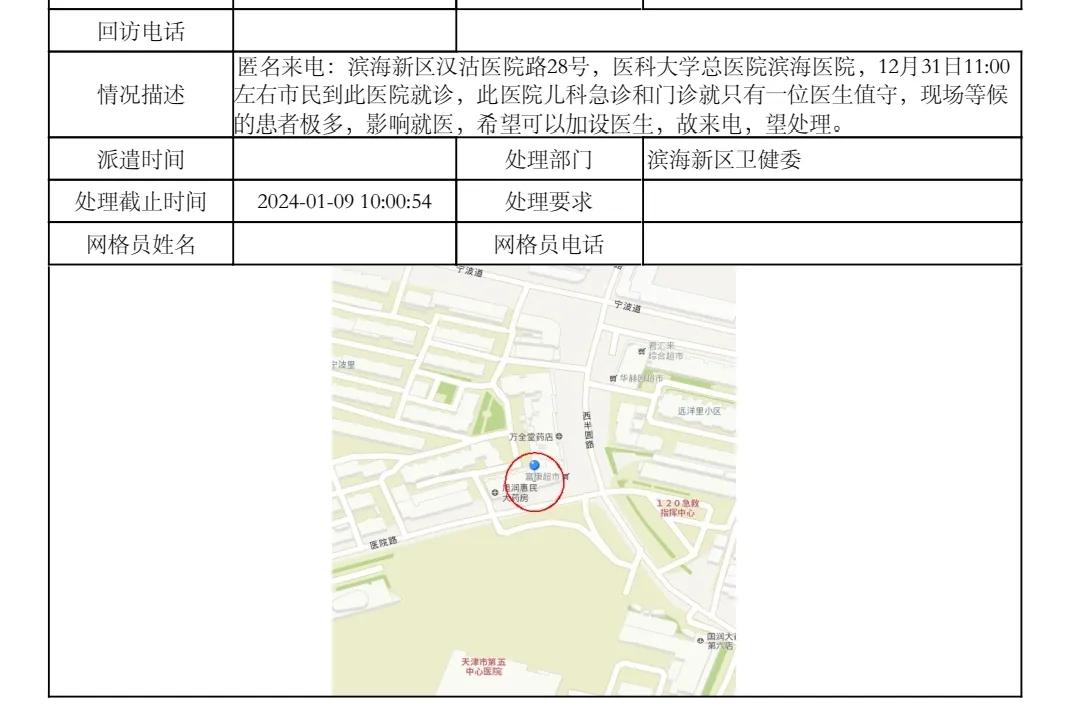 多年招不来儿科大夫，就是这种宝贝家属，需要社会资源必须围绕她和家人而行，不是不派