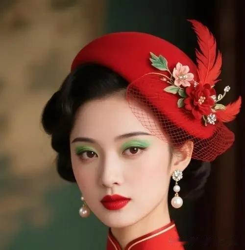 这位姐姐的妆容和配饰好惊艳！古典国风妆容 古风美人妆容