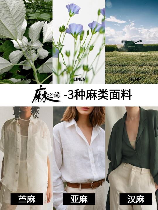 3种不同麻料感受如何？