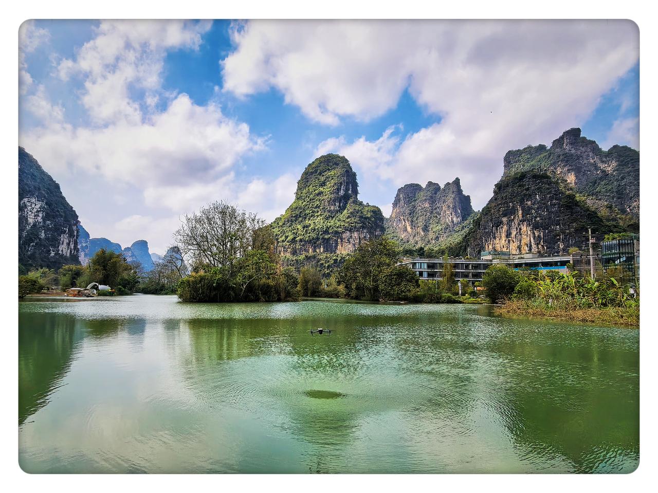 晒图笔记大赛崇左山水秀中华