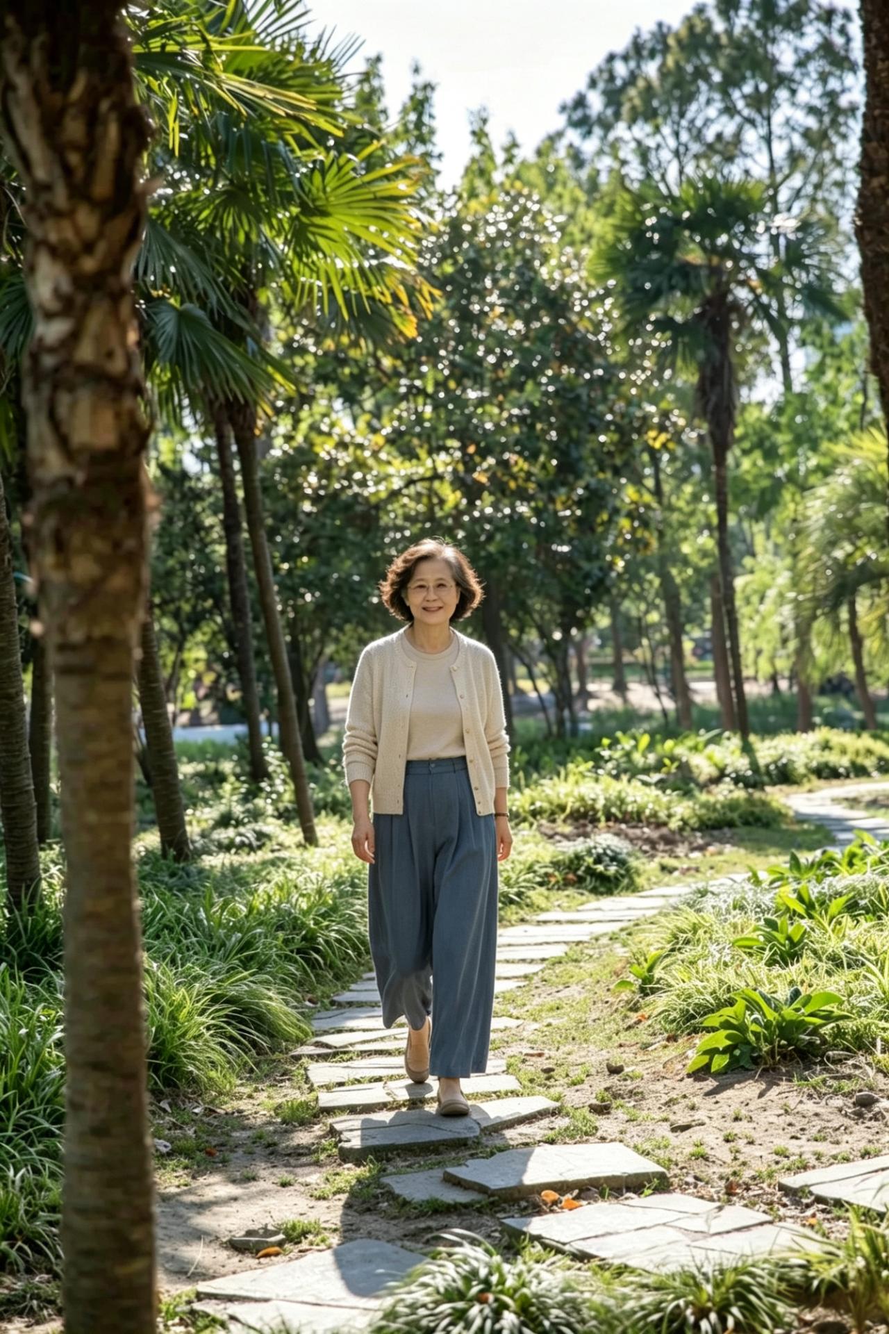 退休后我才慢慢想通透：
女人舍得打扮自己、添几件新衣服，真不是乱花钱，是把最好的