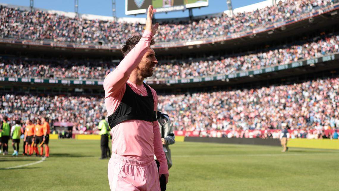 迈阿密先驱报：梅西效应！！迈阿密国际客战皇家盐湖城票价创历史新高！本周三迈阿密国