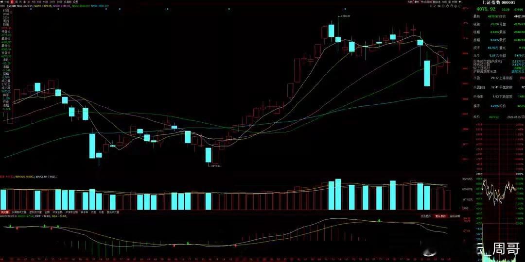 2月6日A股策略：中央多部委联合印发重要文件！主力大幅减仓！专注A股市场每日实战