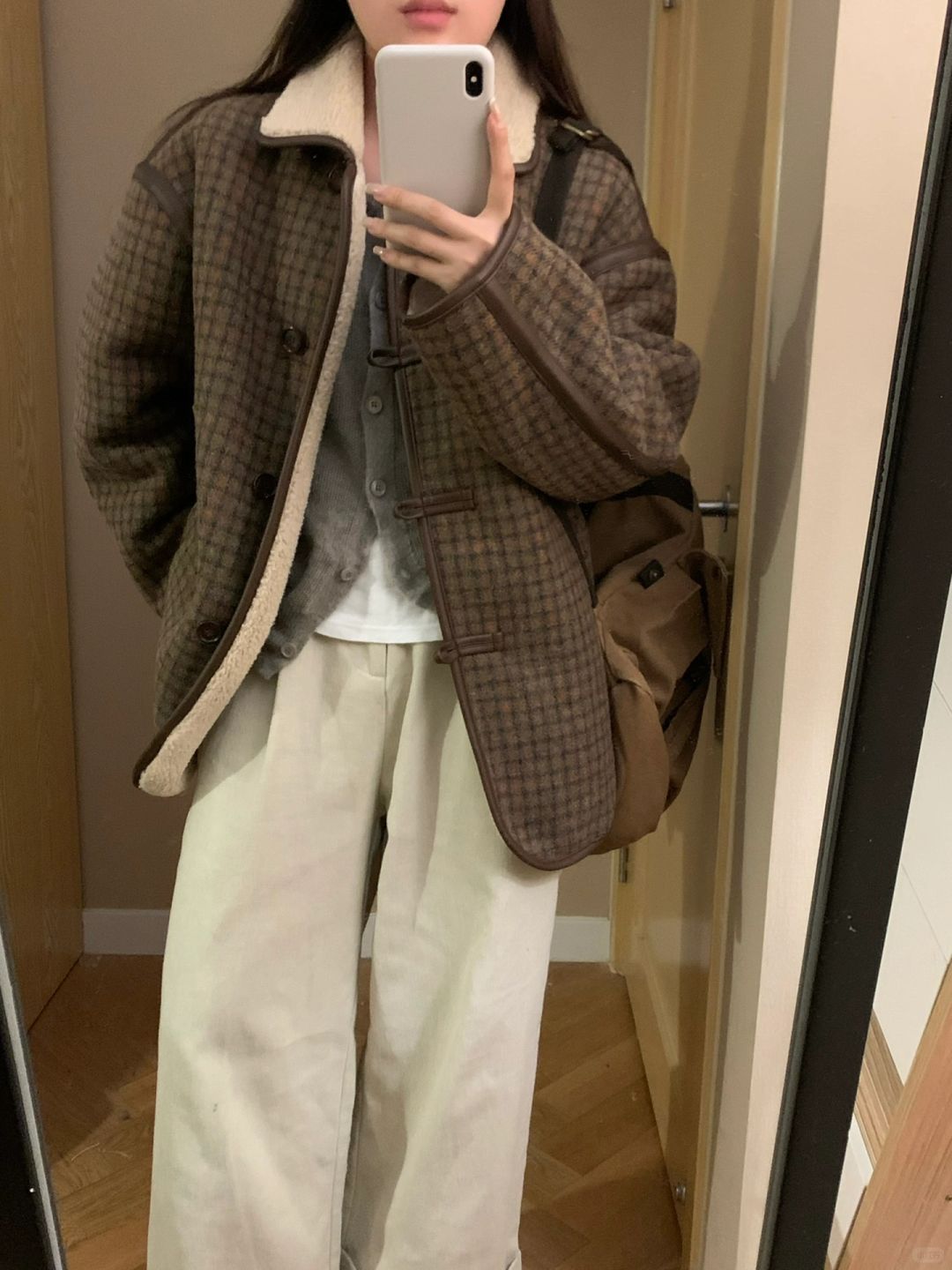 韩系复古感叠穿～