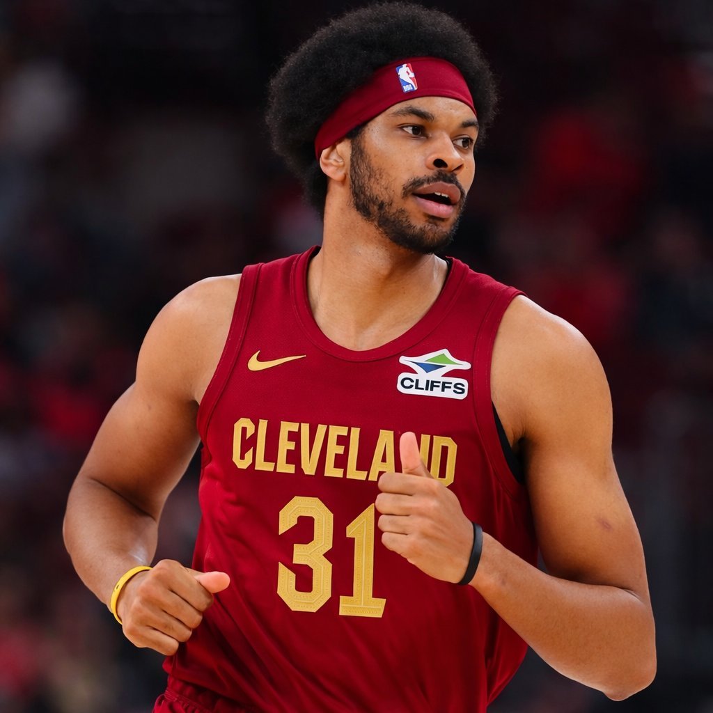 贾瑞特-阿伦今天出战湖人，昨天打爵士轮休骑士vs湖人