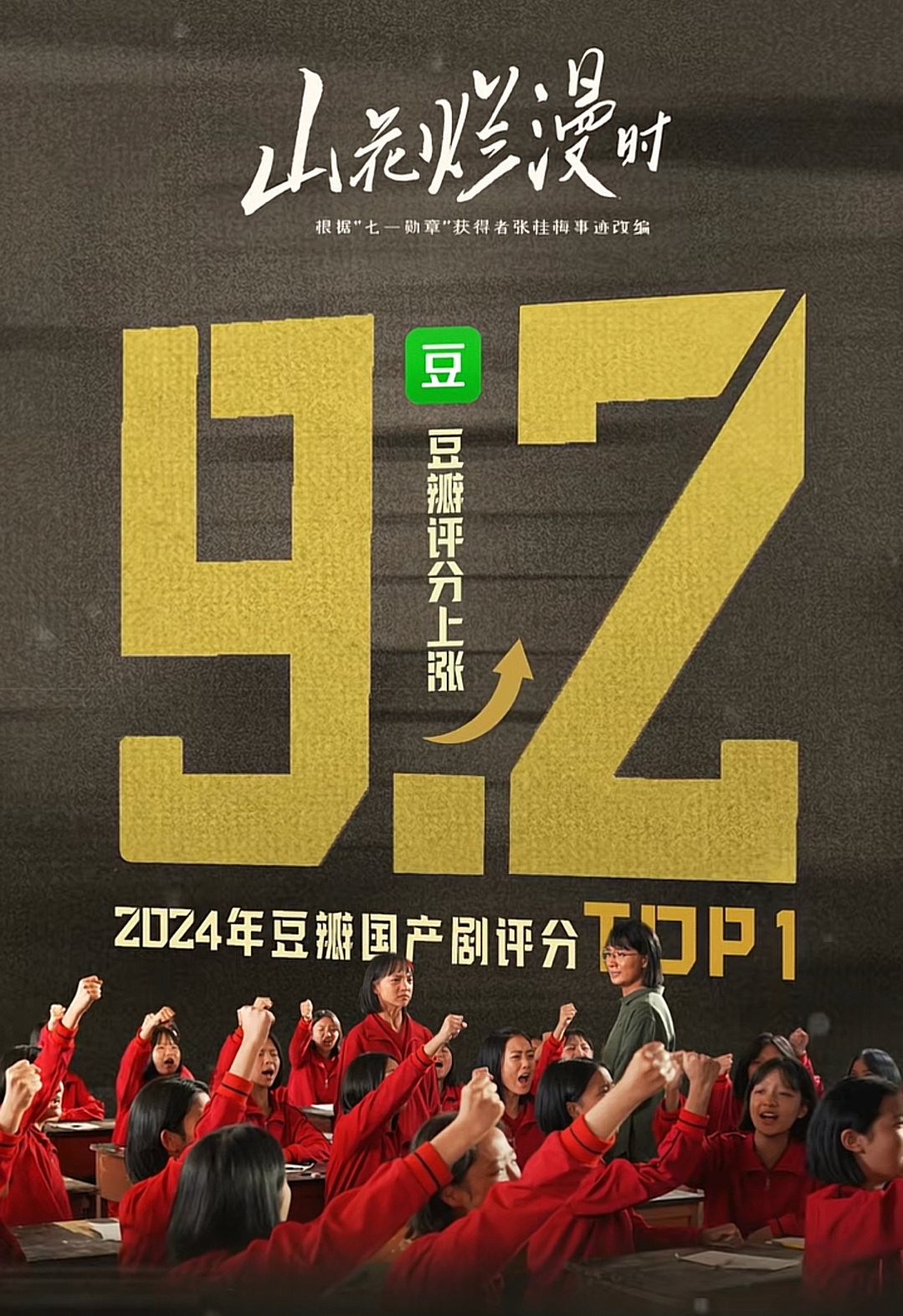 omg又涨了！小山花值得[苦涩]无需多言。。只需要给个机会点开一集就知道有多好看