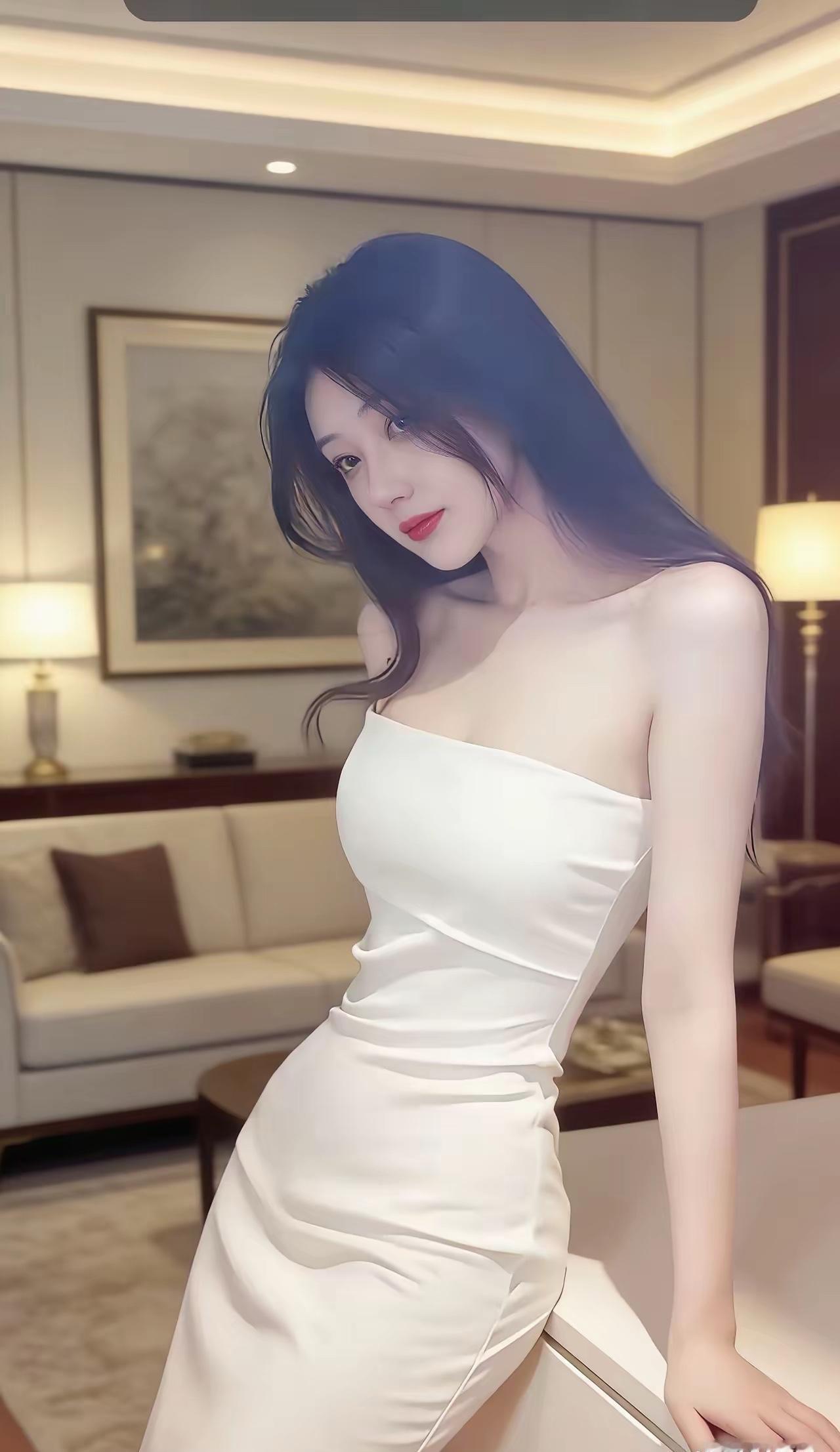 优雅白裙，气质满分，尽显女性魅力！