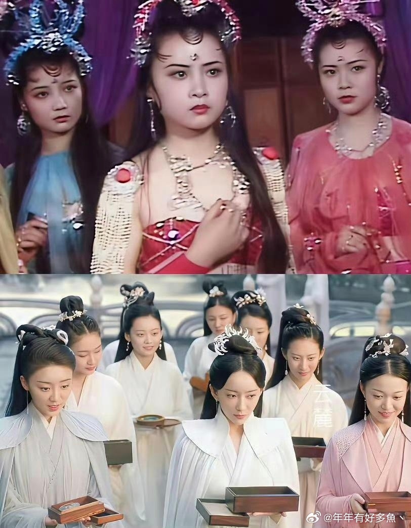 上面神话剧下面是什么？现在的仙侠剧为什么都是白色的？ 