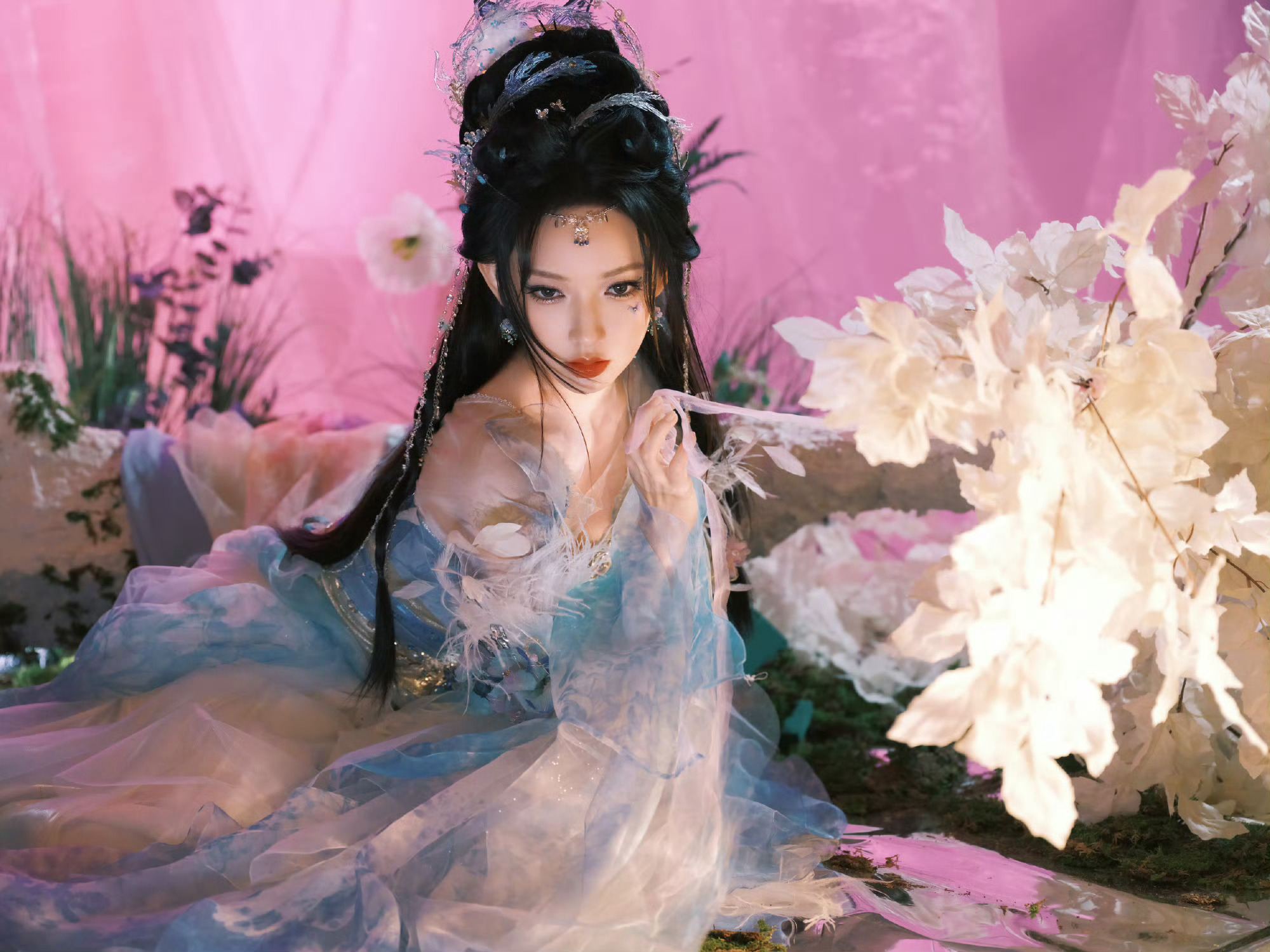 程潇你好美 简直就是仙女来的吧[爱慕]  宝宝你真的好美[打call] ​​​