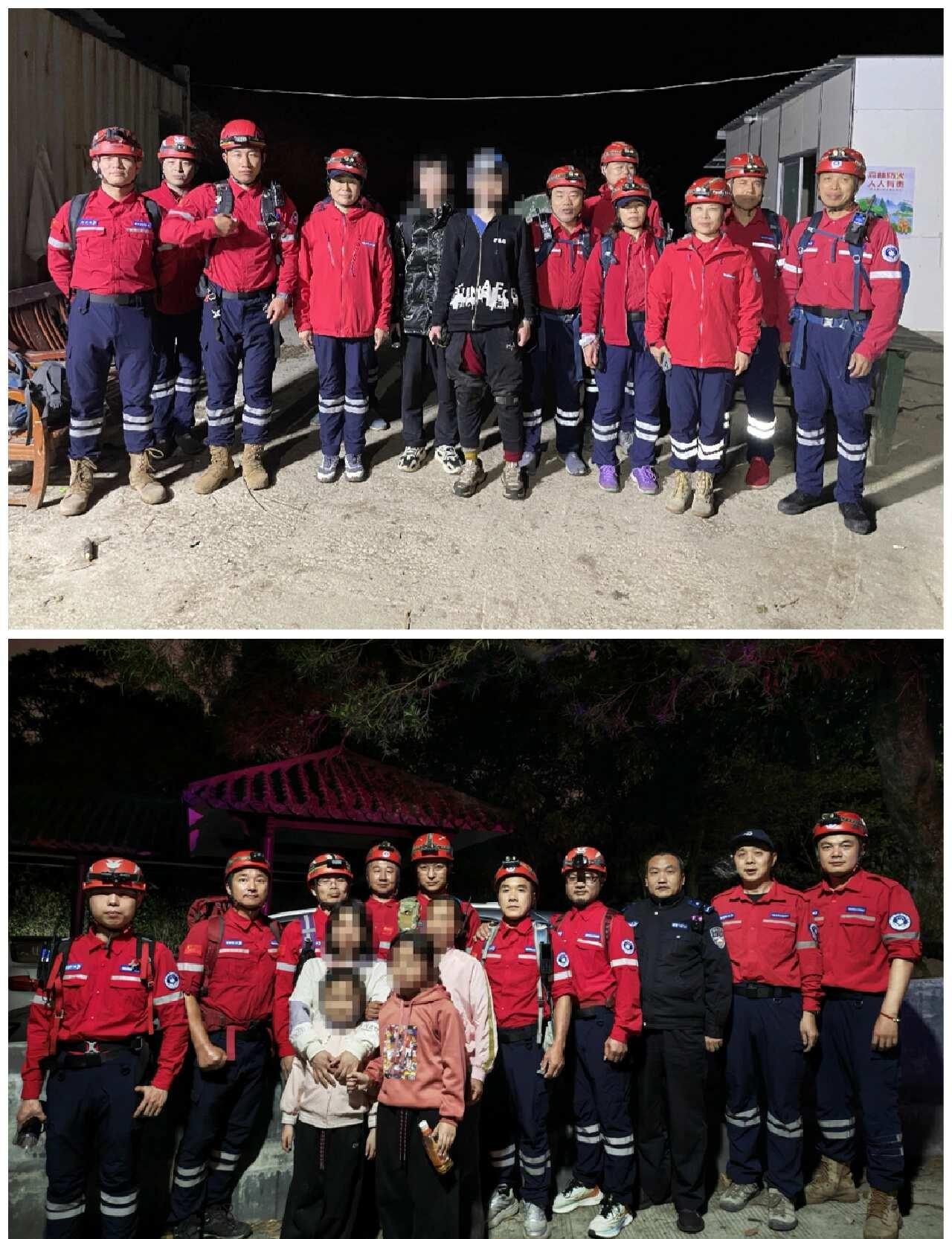 深夜救援后回老地方放松自己
福建山地救援队从 21日深夜至 22日深夜，共计出勤