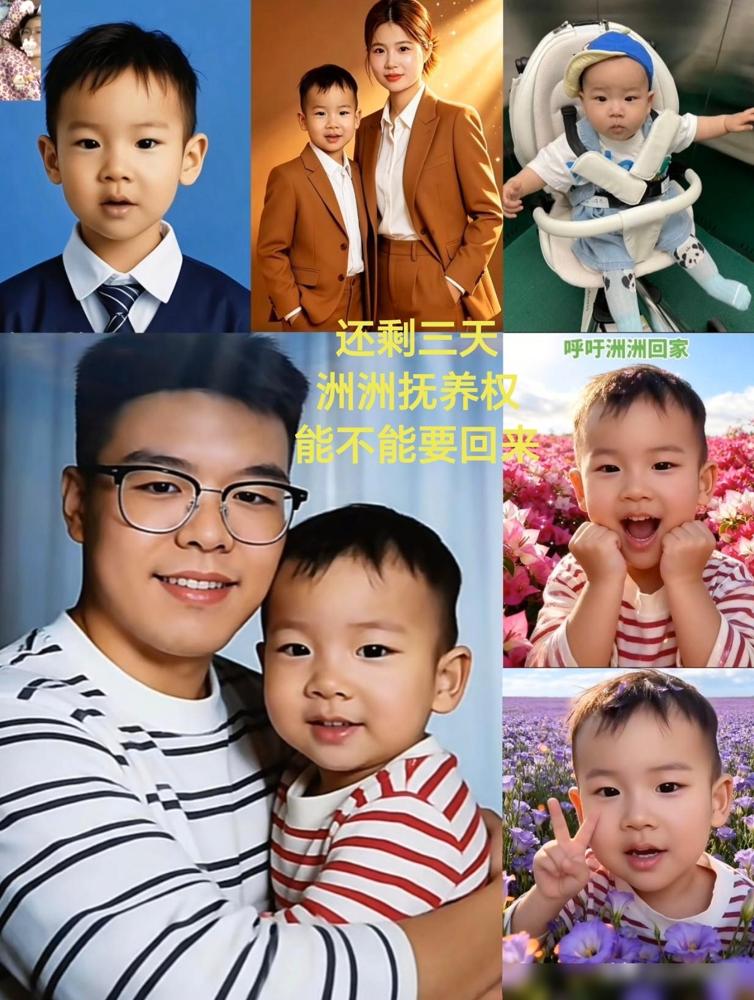 离5月16号还剩三天，洲洲能不能被姥姥接回家，就看16号那天了，姥姥都九个月没见