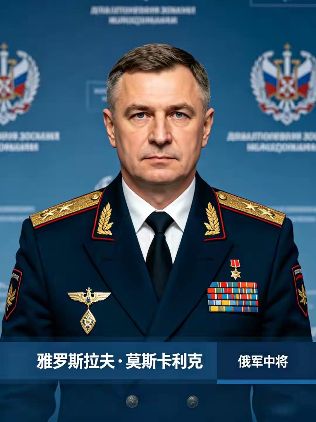 今天上午，俄罗斯军队总参谋部作战局副局长莫斯卡立克中奖被炸身亡。不用怀疑肯定是乌