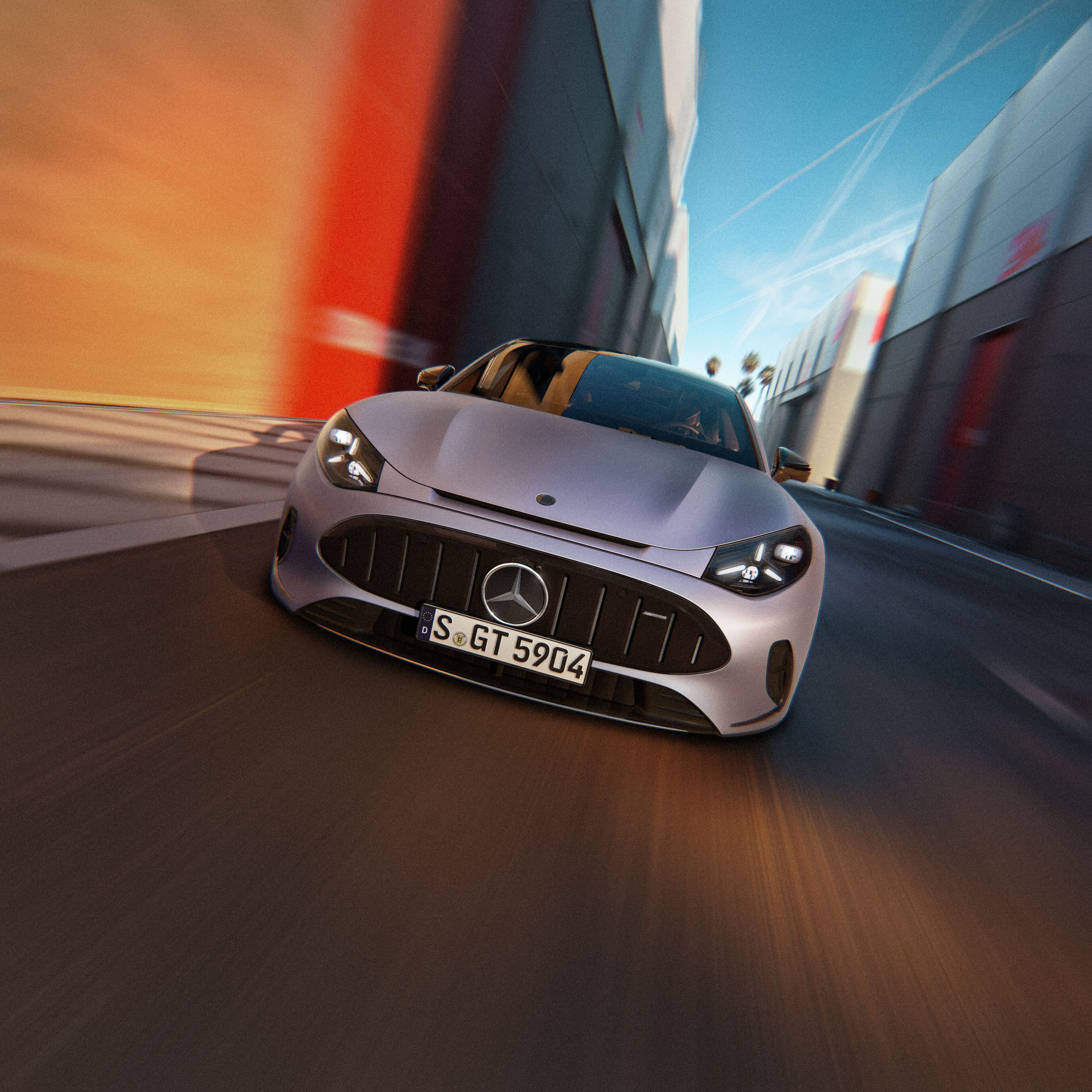 高清分享Mercedes‑AMG GT 53 4-Door Coupé新车