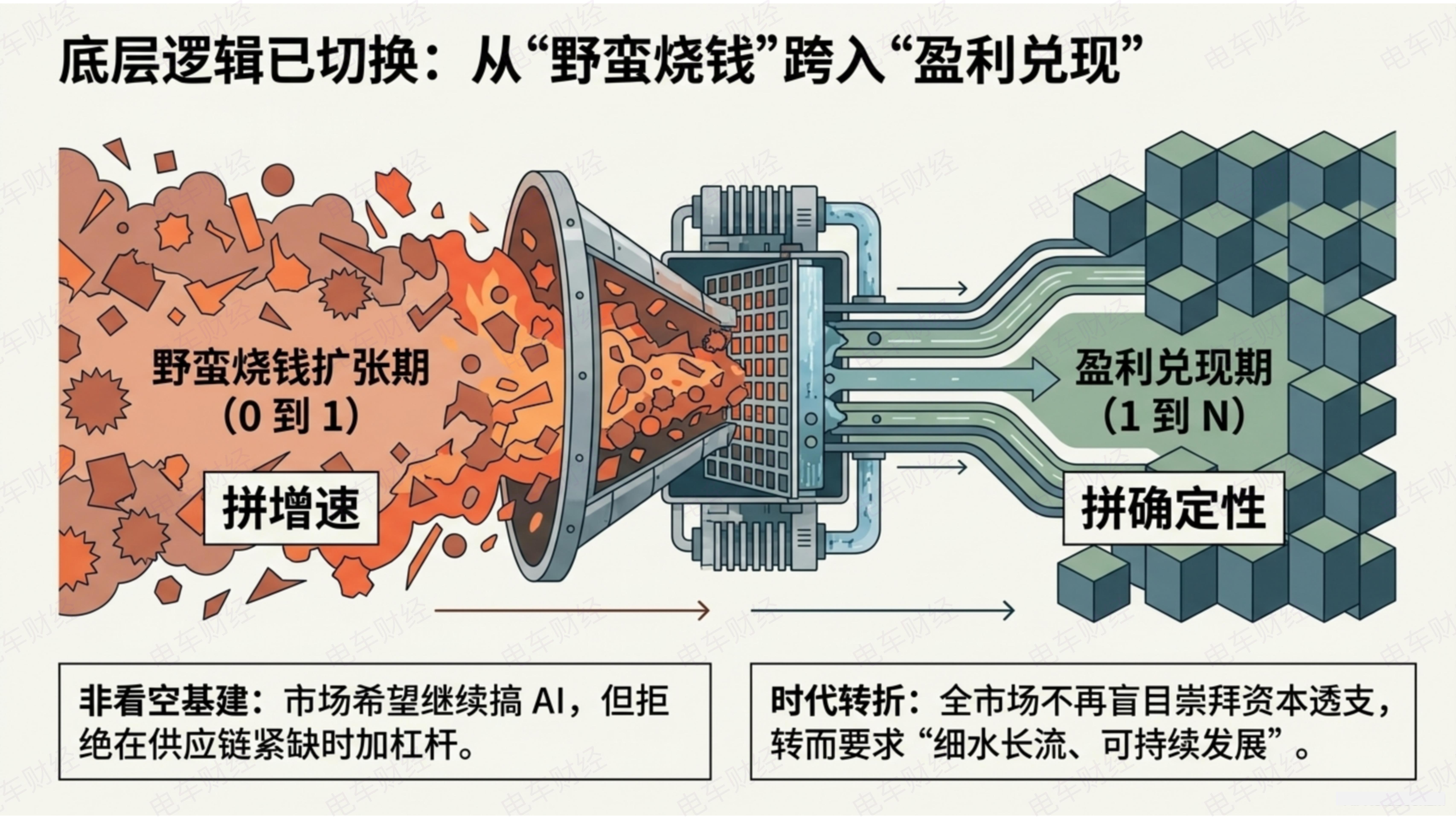 存储作为卖水人，随着AI基建范式的转折，周期顶部的供需或出现历史性改观（从图2变