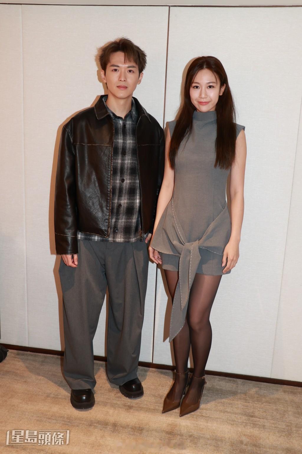 星岛：何沛珈、阮浩棕被《东周刊》爆分手后首同场：不尴尬 不介意情侣档宣传剧集何沛