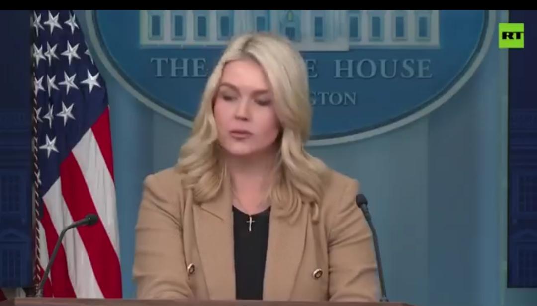 新闻快讯——莱维特表示，特朗普与马查多的会面正在进行中——就在此刻
随后被问及：