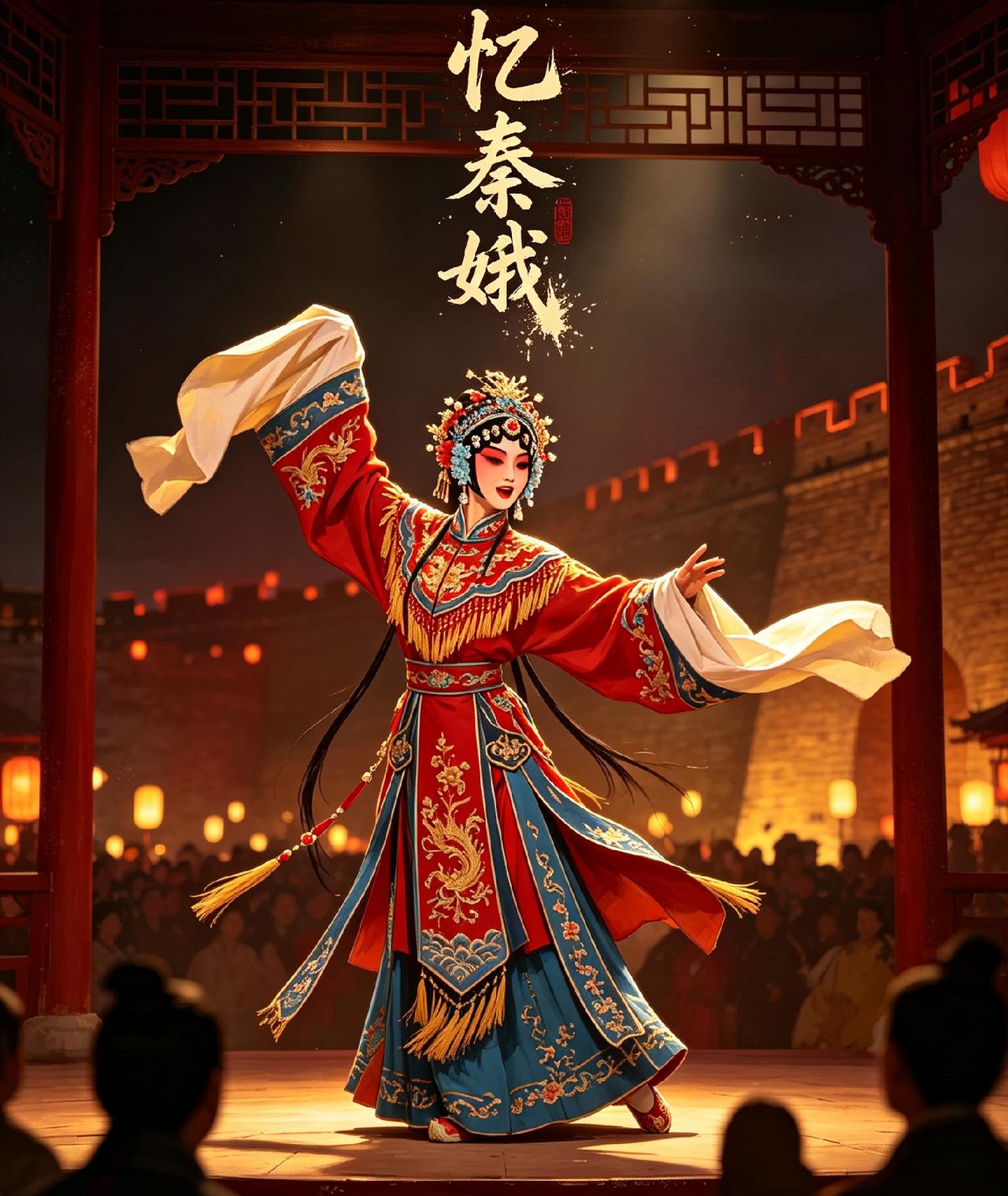 《主角》里面的忆秦娥除了唱戏的本事，哪还有可人之处？遇到困境只会退缩，从不敢主动