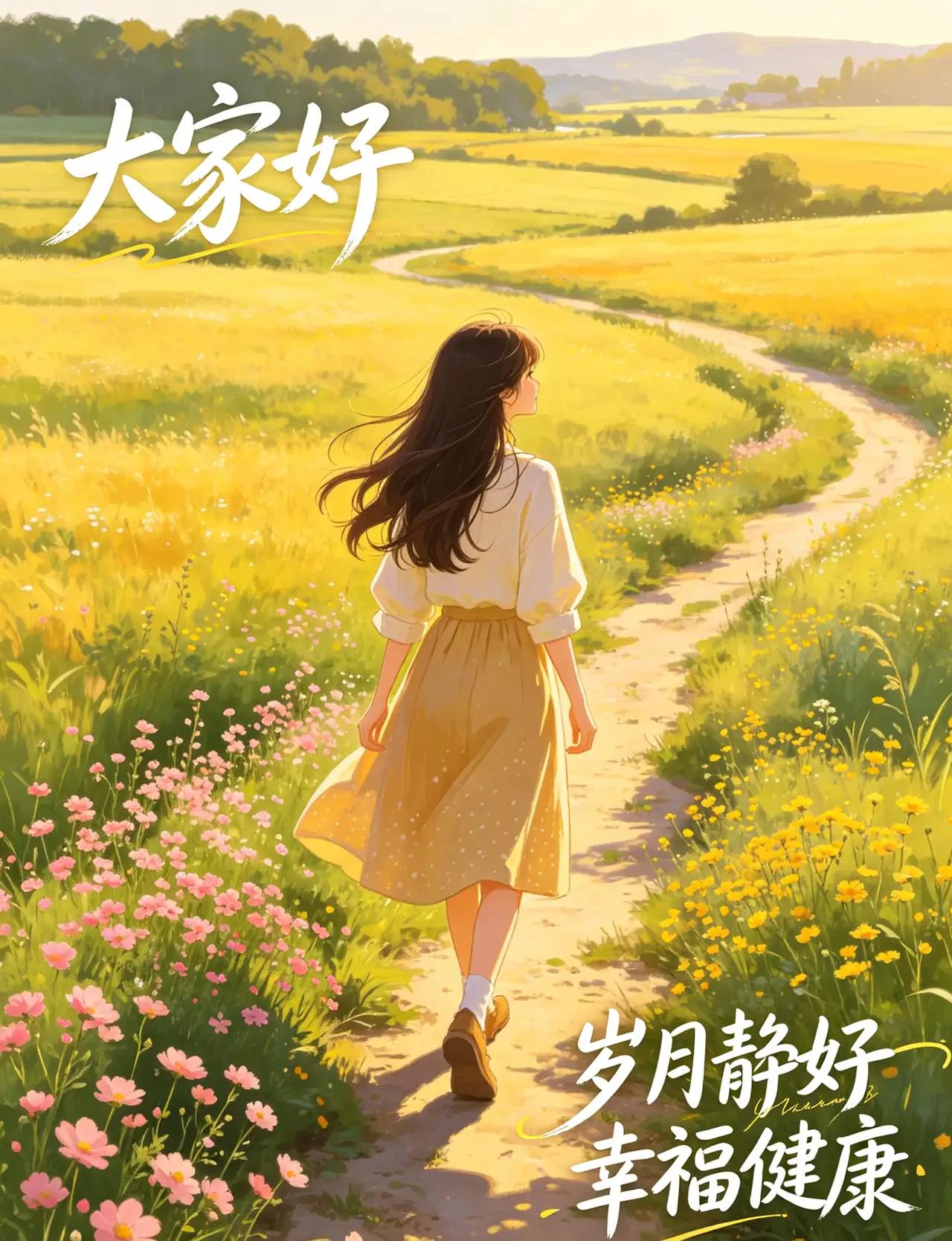 美好的一天，当从一声温柔的早安拉开帷幕。在这风和日丽的周日清晨，愿你踏出的每一步
