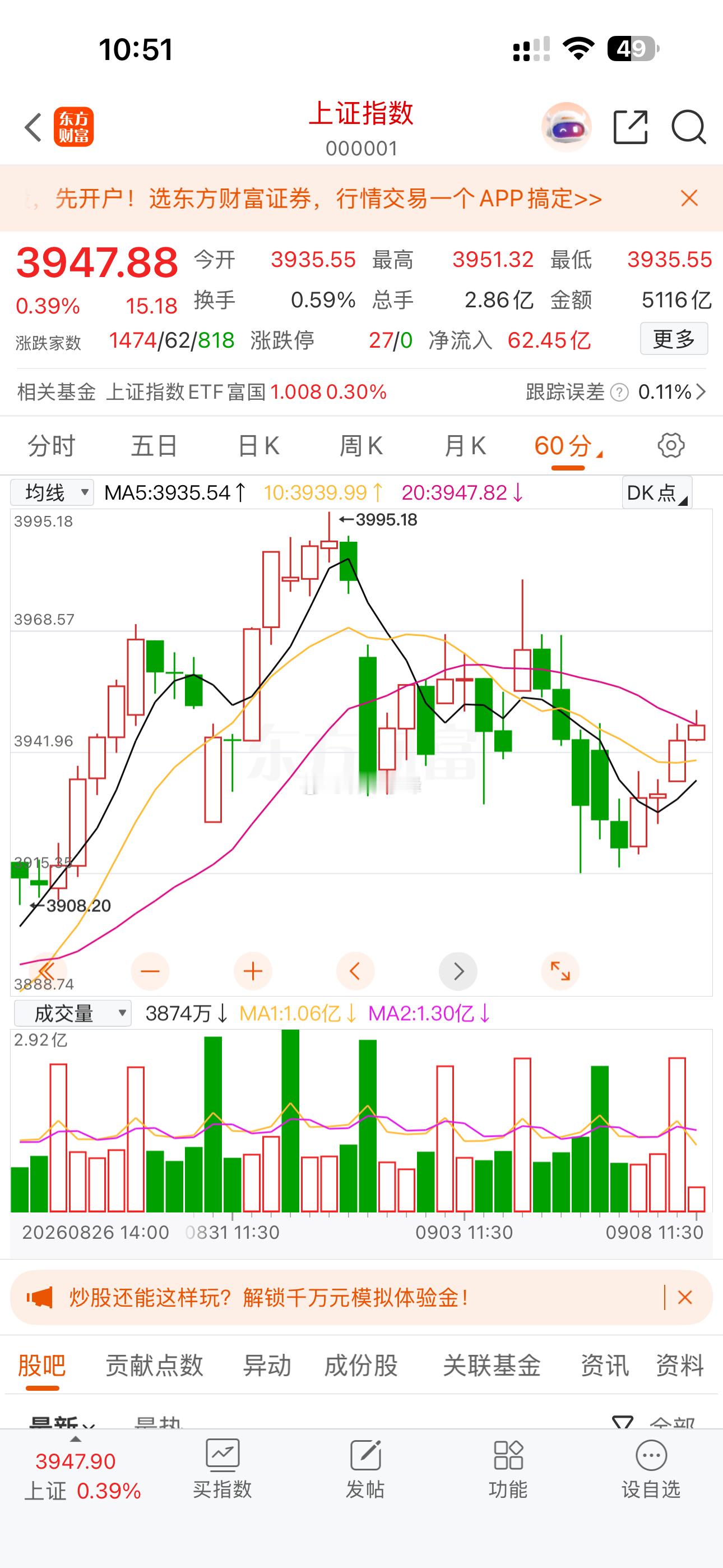 任何事都是过犹不及，涨多了就跌，跌多了就反弹，正常规律。对于指数也一样，护着护着
