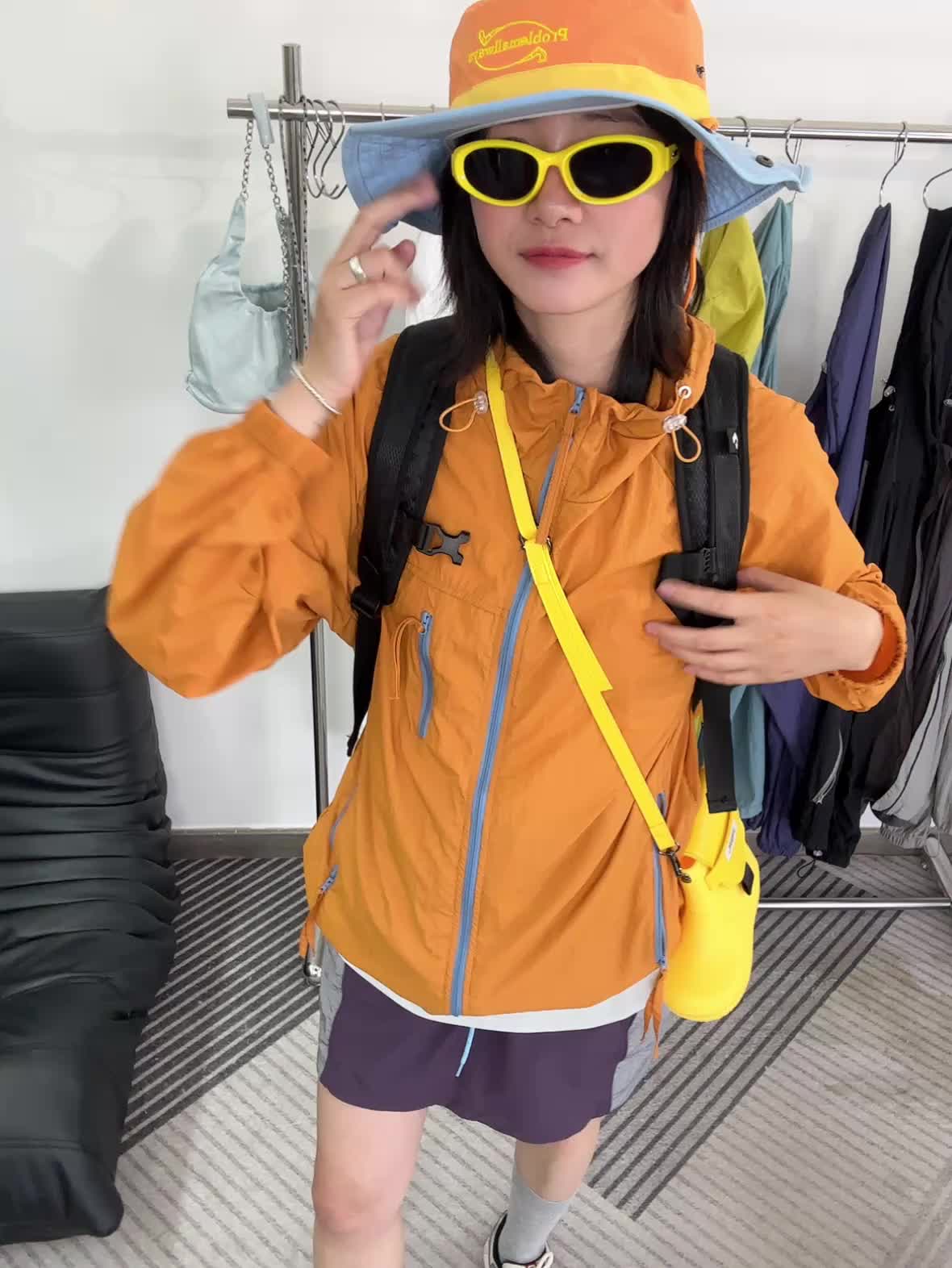 这么多颜色防晒衣，快来帮我选选看！