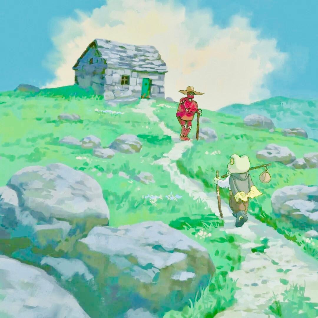 法国插画师Luc Courtois是一位概念与背景艺术家，其作品最鲜明的特点是明