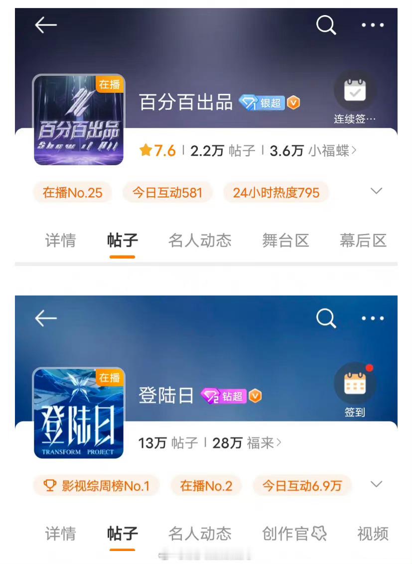 【投稿】李飞是不是在cx张艺兴啊，TF三代登陆日和百分百出品两个节目元素一样都有