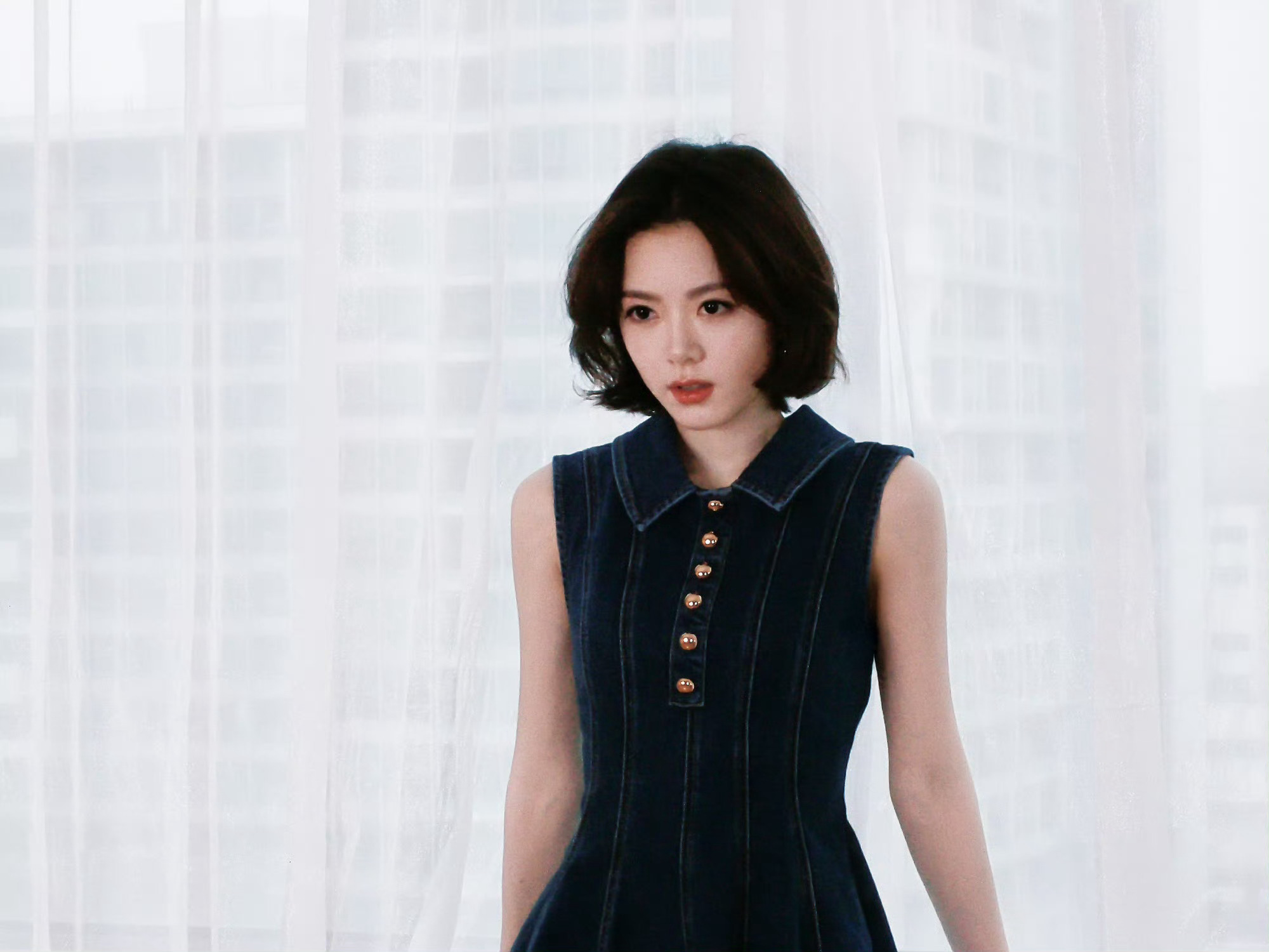 赵今麦是黑大衣我们有救了好萌好萌，期待下一个角色！ 