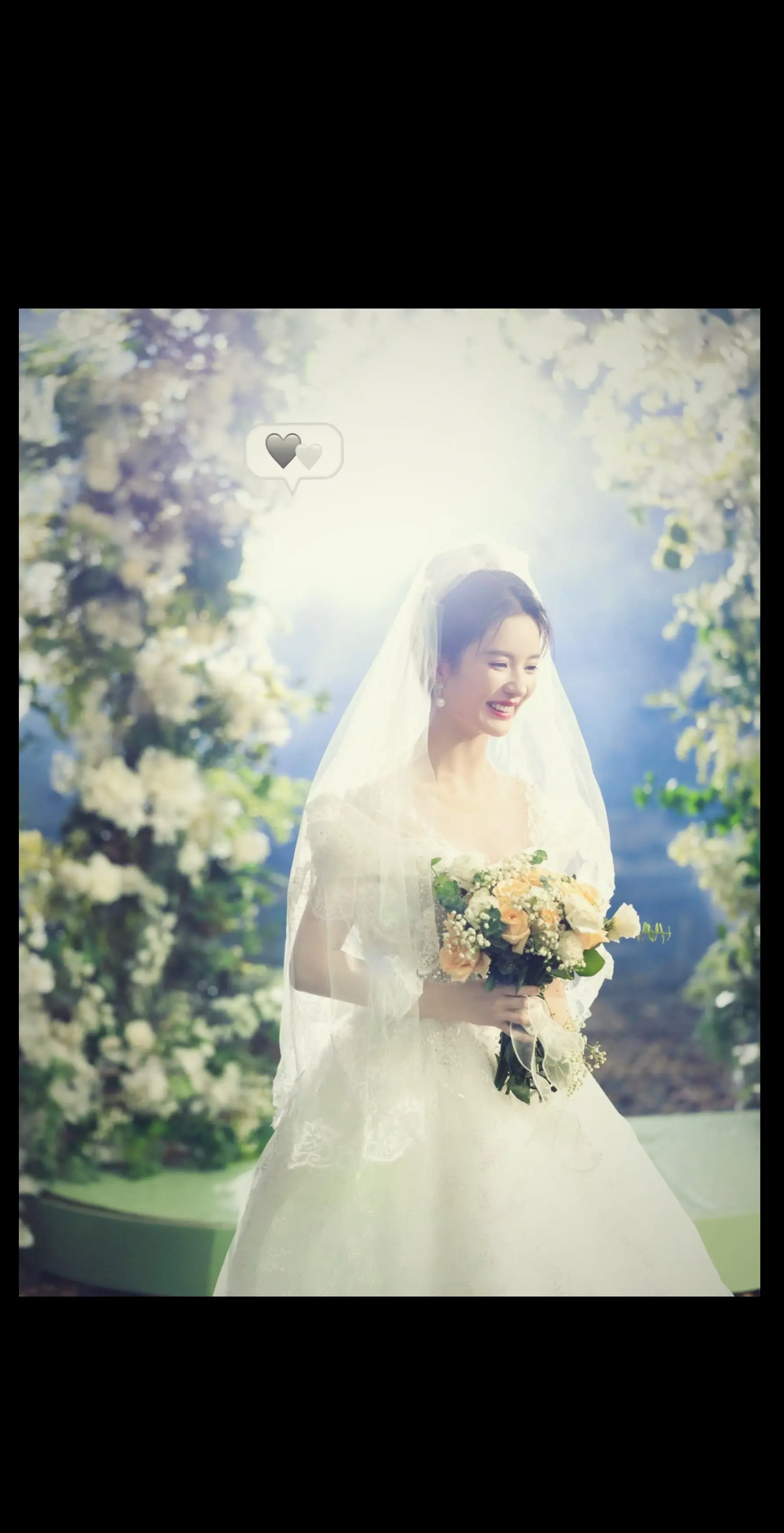 看剧照婚纱图 我原谅了一切 刘些宁以后只要你和另一半幸福 我所有所有都...