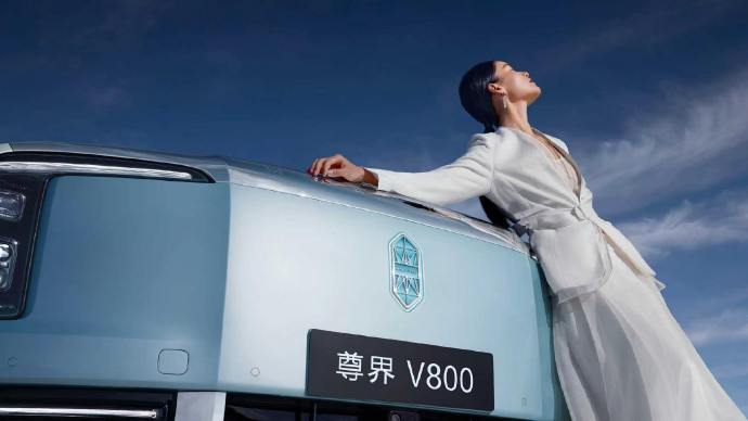 尊界V800表情包尾灯尊界V800全系配色尊界V800尾灯足足五千多颗灯珠，自定