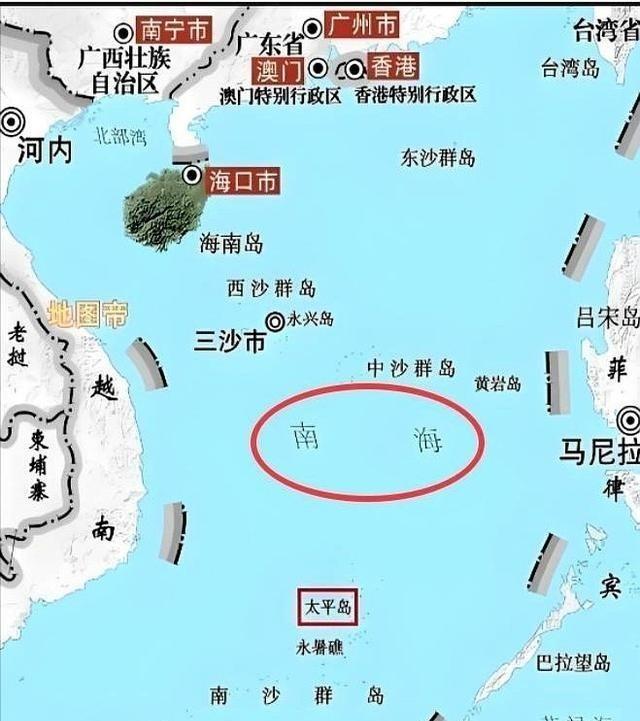 说句扎心的大实话，咱们在南海的“牌”，一开始烂到家了，人家手里是菲律宾的巴拉望岛