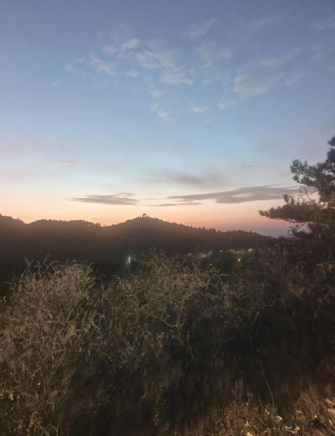 谁能够看得出来，这是冬季的早晨，还是冬季的黄昏？