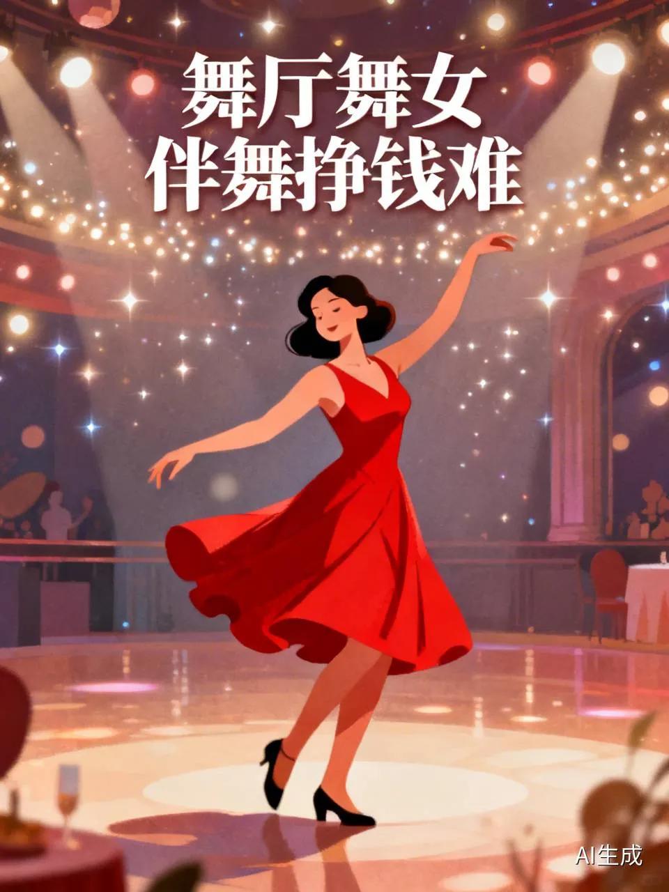 城市舞厅舞女靠伴舞难挣钱解释
今天下午，城市舞厅舞女给我说:现在舞厅女的太多，很