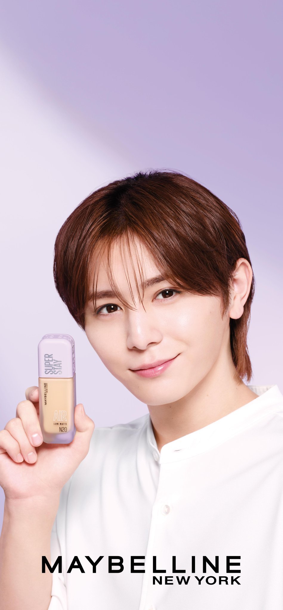 NEWS：Hey! Say! JUMP 成员山田凉介 担任日本区品牌大使的美宝莲
