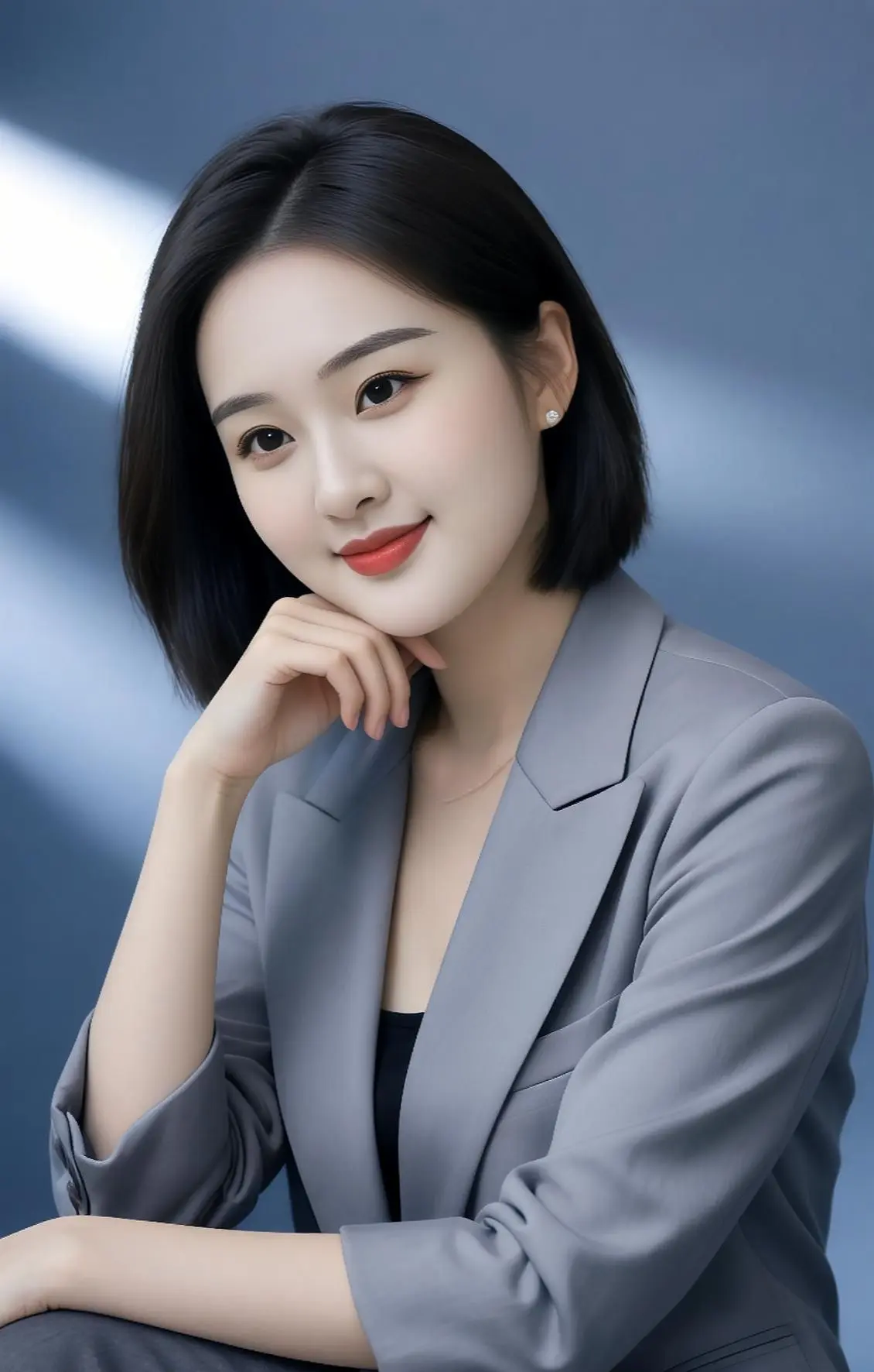 AI知性灰调佳人