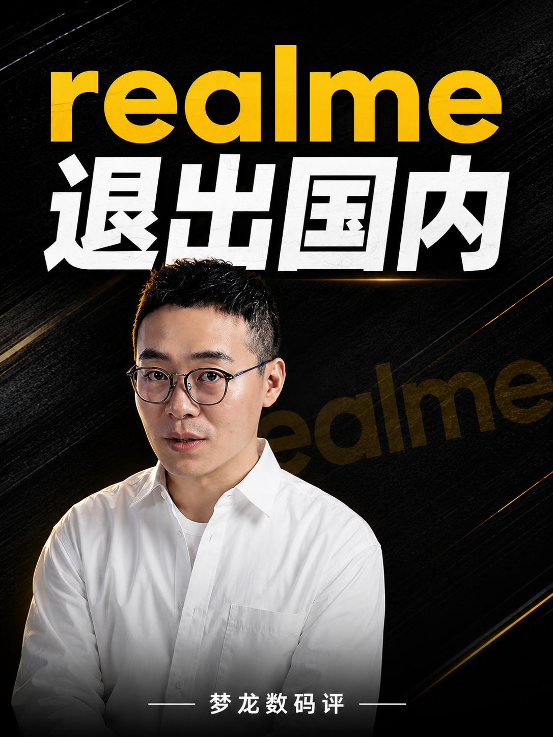 realme退出国内！真我时代结束了？
realme正式宣布暂停国内新品更新，未