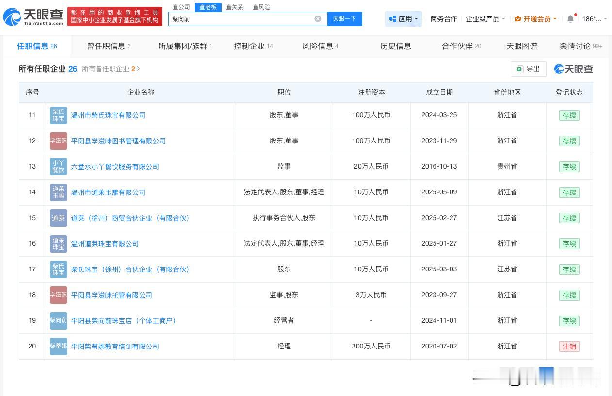 【柴怼怼名下多家公司已吊注销 柴怼怼被判向胖东来道歉赔偿】柴怼怼赔偿胖东来260
