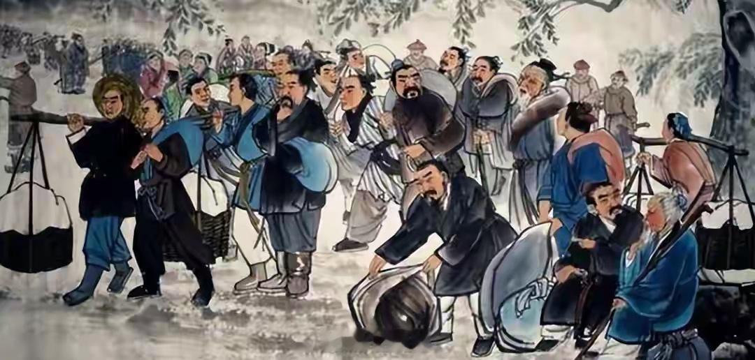 如是历史历史知识 楚汉战争结束了，关中地区人口凋敝，且距匈奴很近。首都建设很重要
