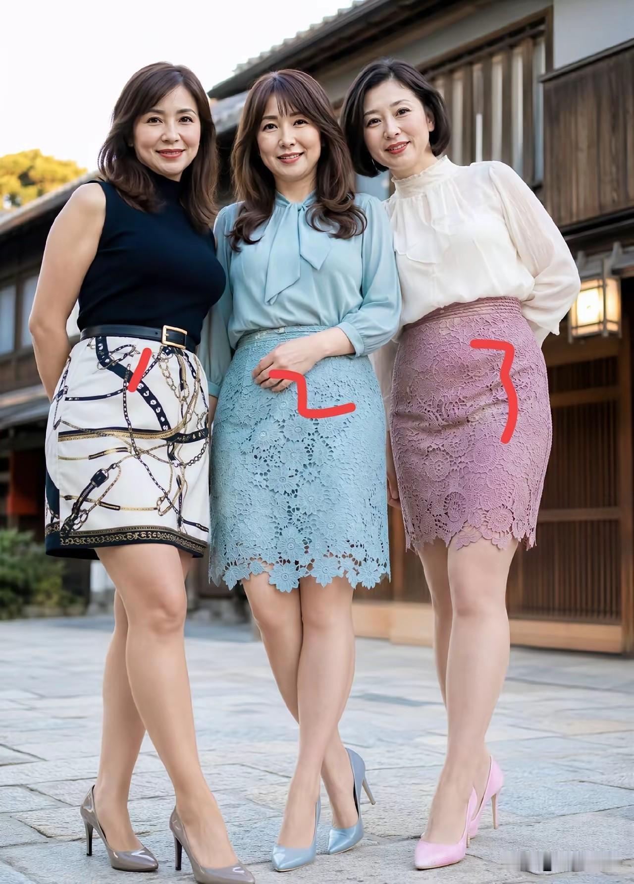 三位美女有一个是单身，你能从穿着上看出是谁吗？